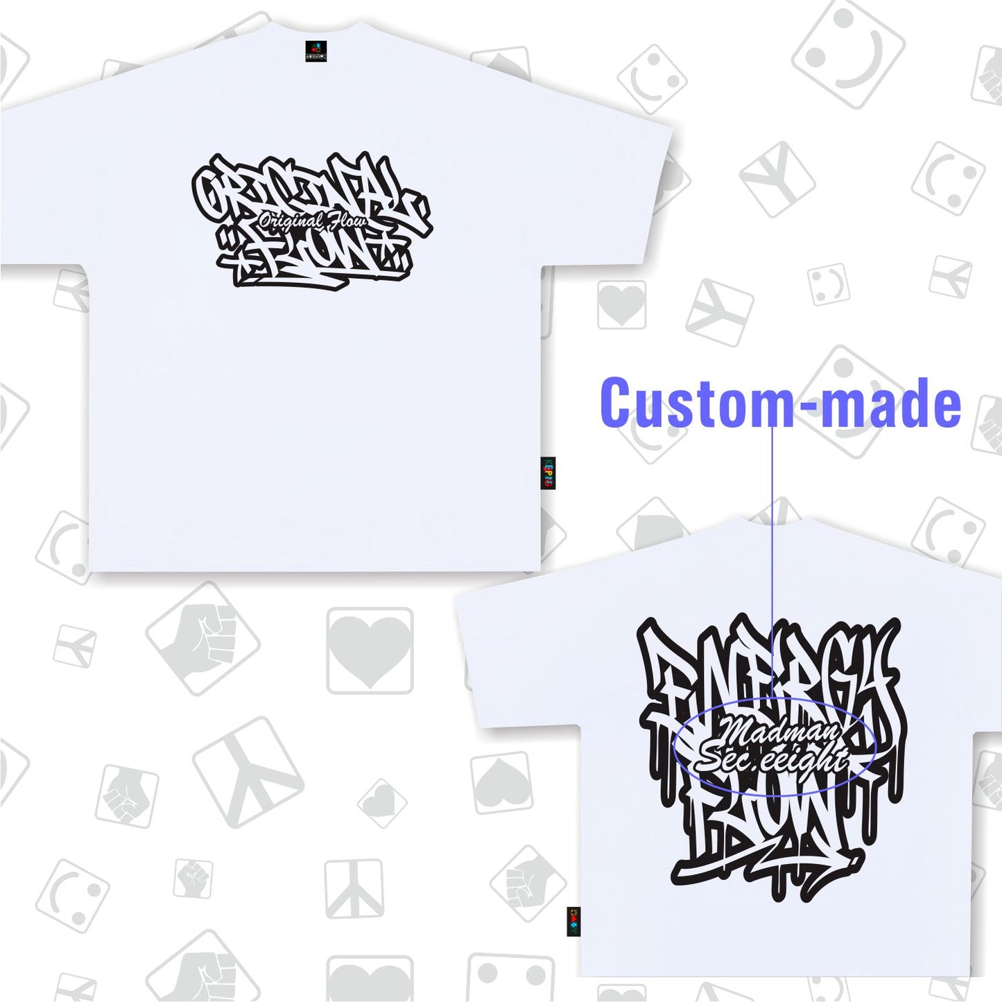 Bboy MadmanxKeeping Crossover T-shirt