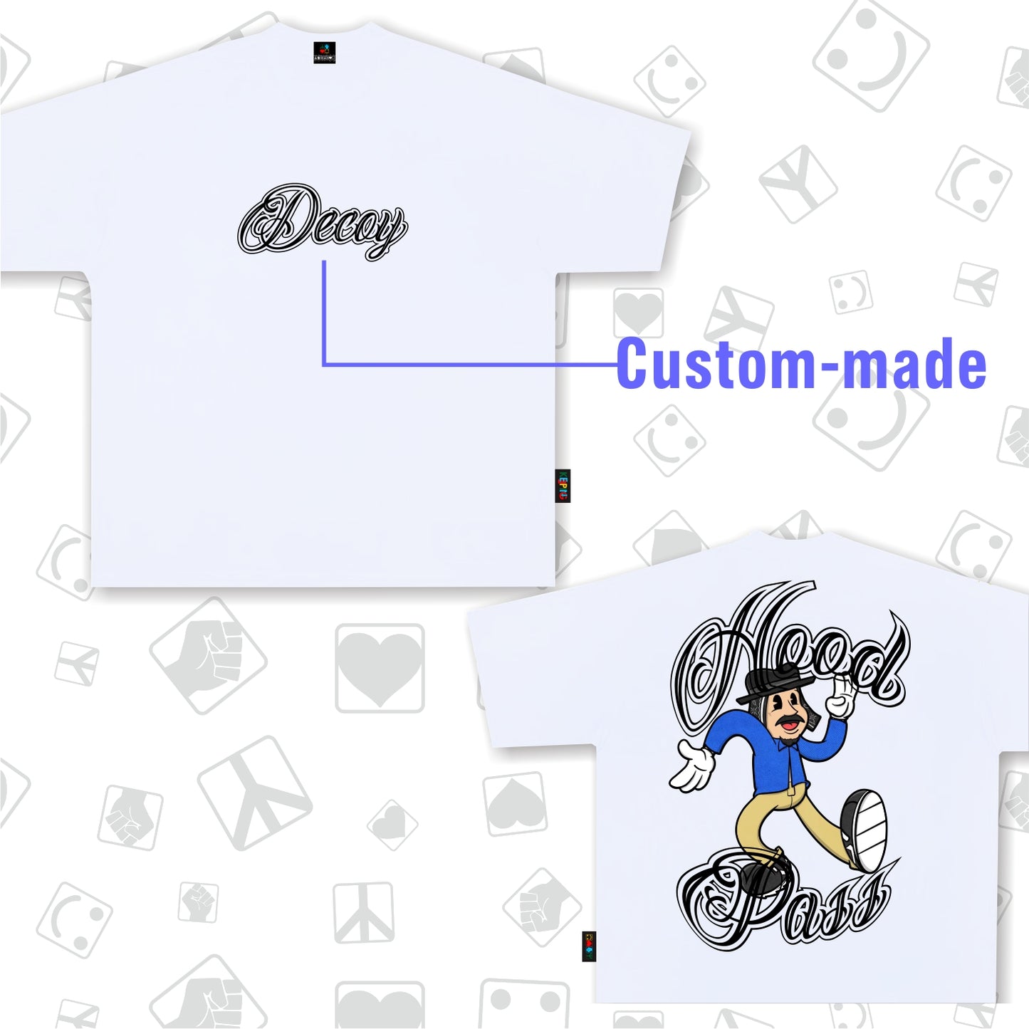 DecoyxKeeping Crossover T-shirt