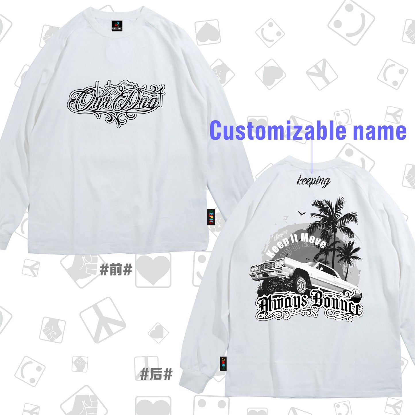 PoppinCxKeeping Crossover Long sleeve