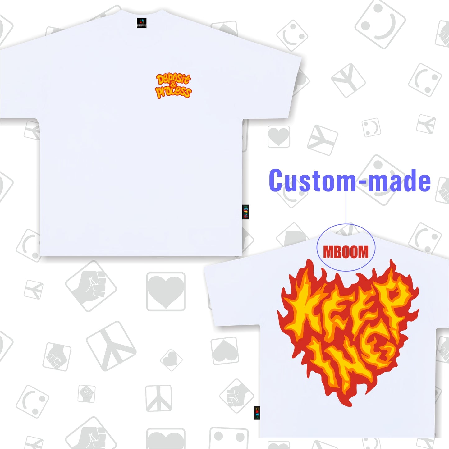 Deposit ProcessxKeeping Crossover T-shirt
