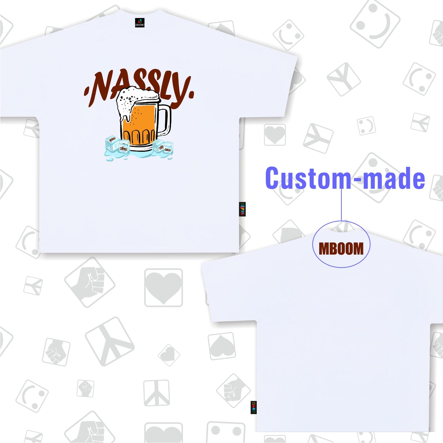 NasslyxKeeping Crossover T-shirt