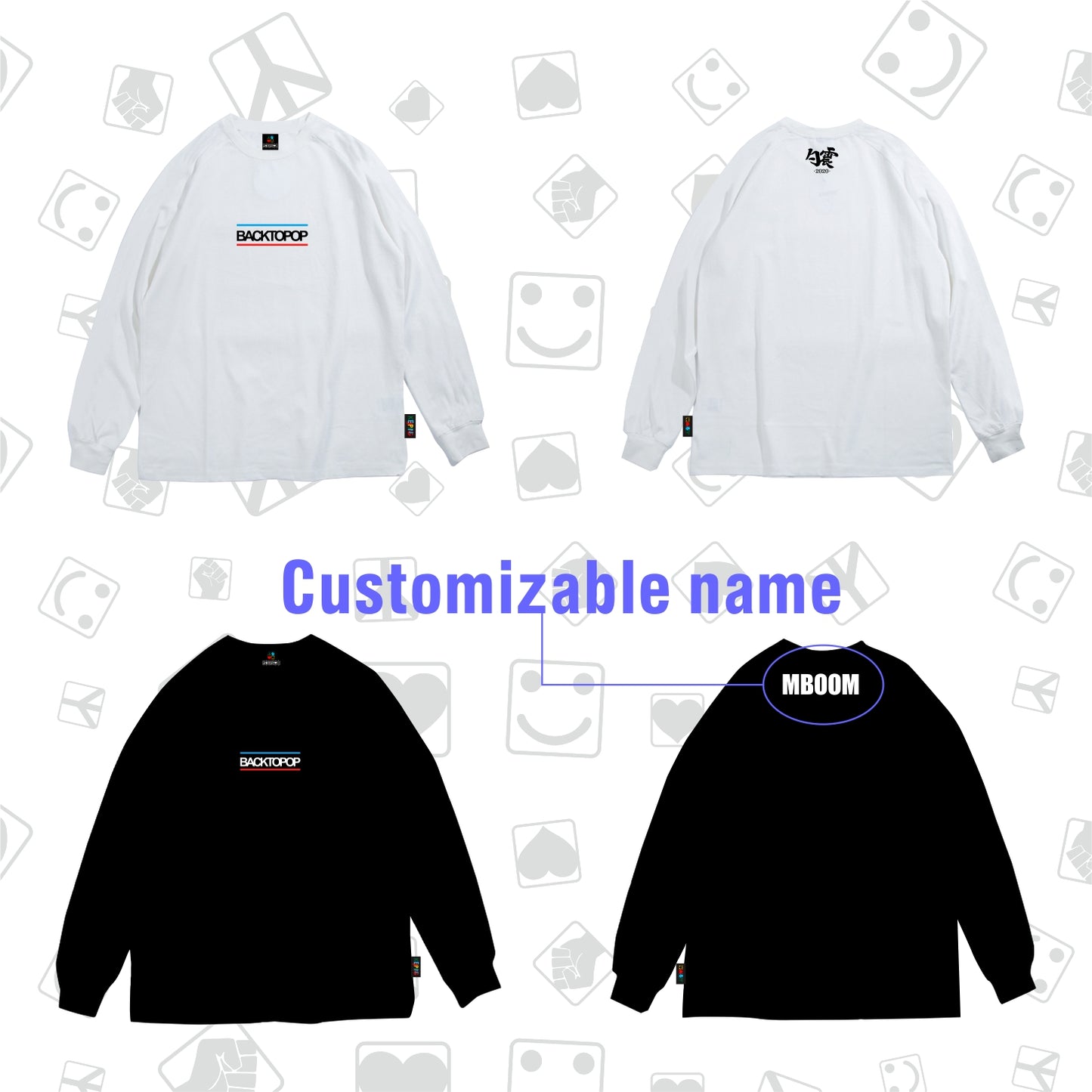Back TopopxKeeping Crossover 3.5 Long sleeve