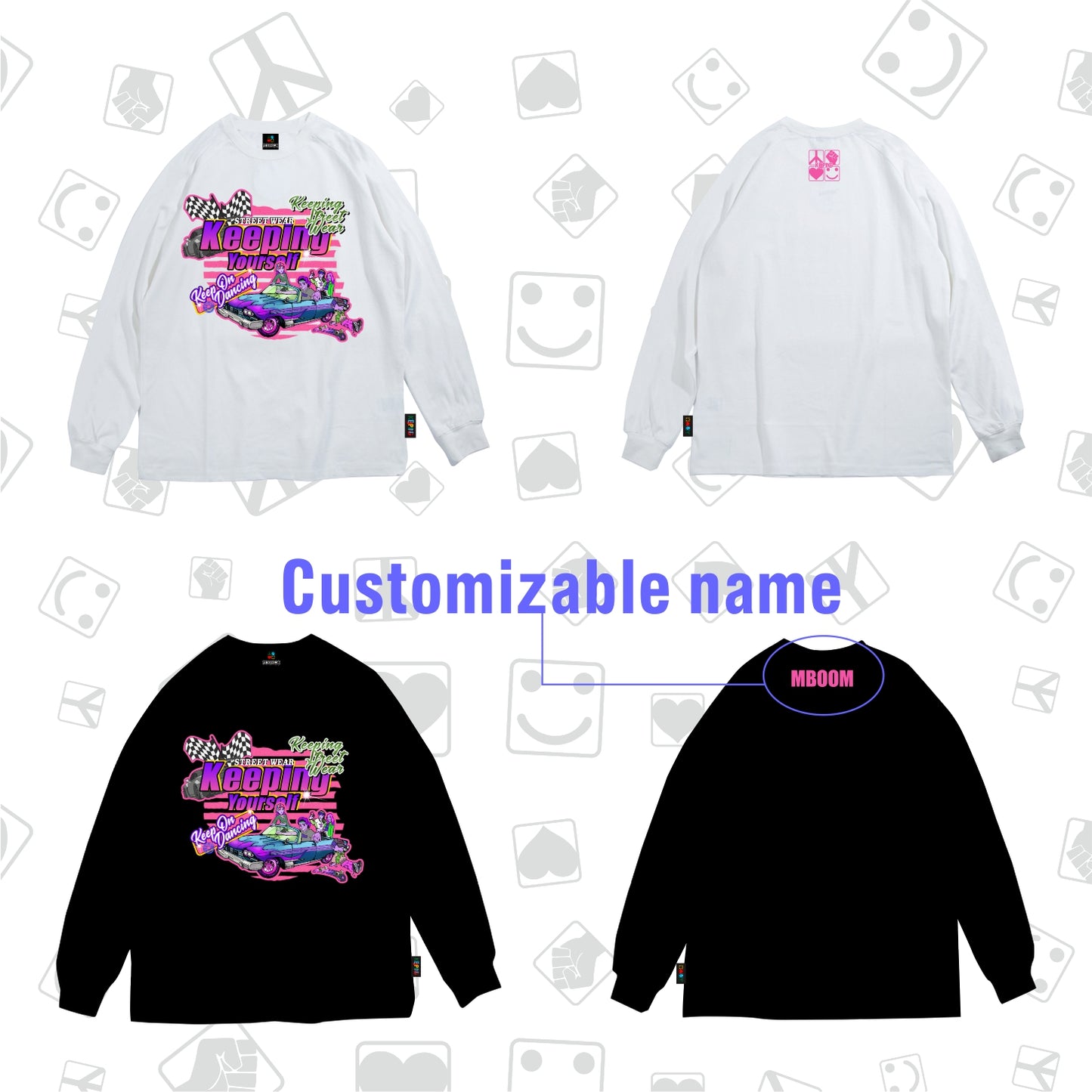 Keeping n locomotive style Long sleeve