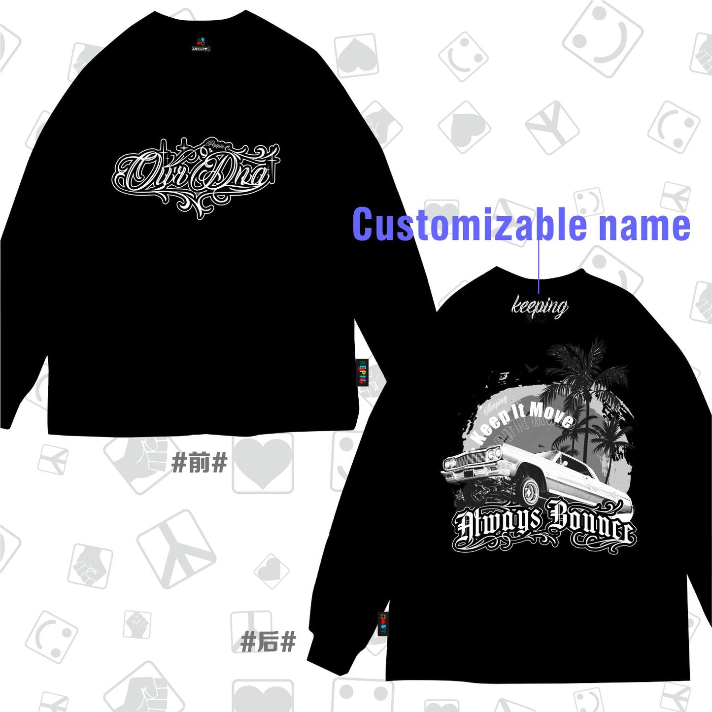 PoppinCxKeeping Crossover Long sleeve