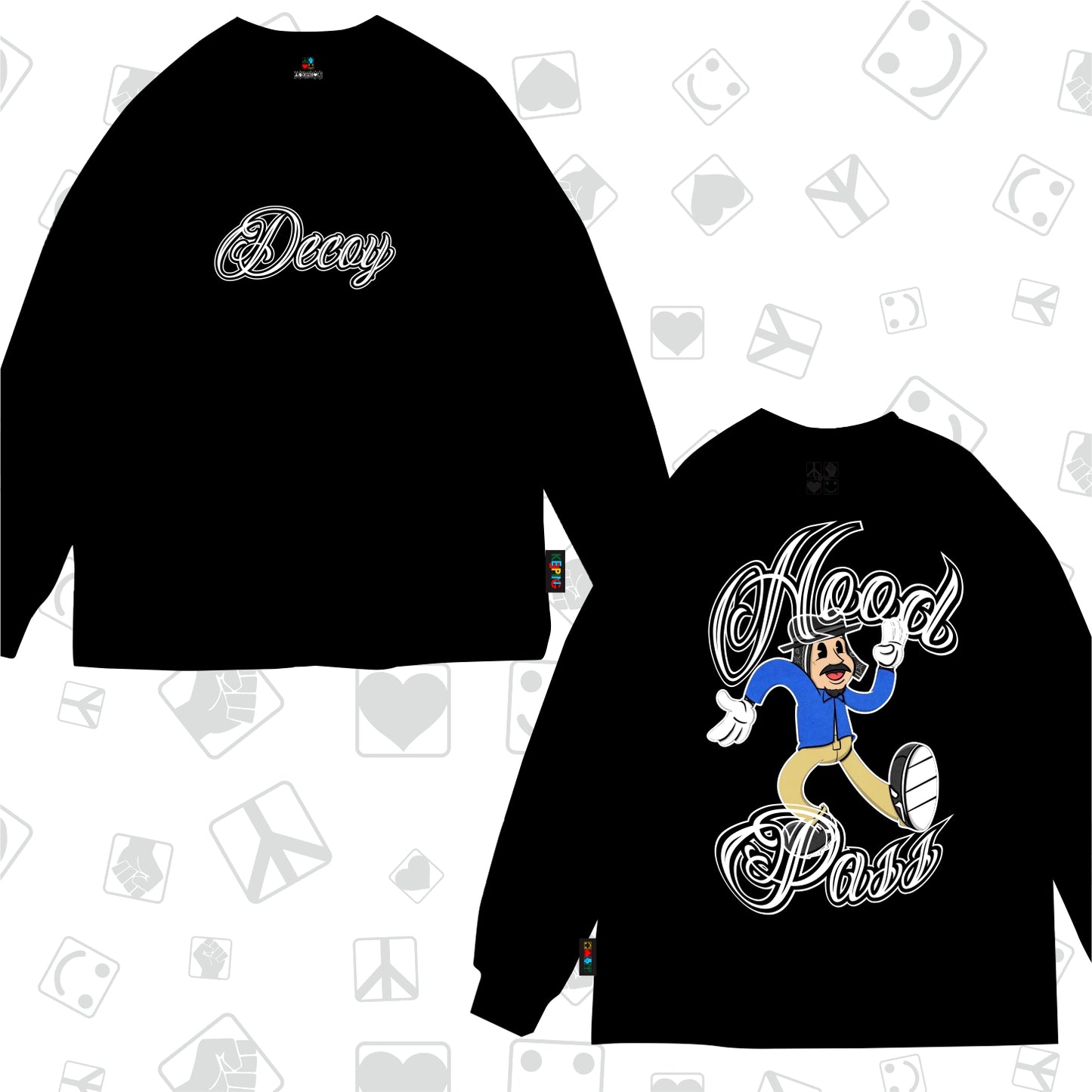 DecoyxKeeping Crossover Long sleeve