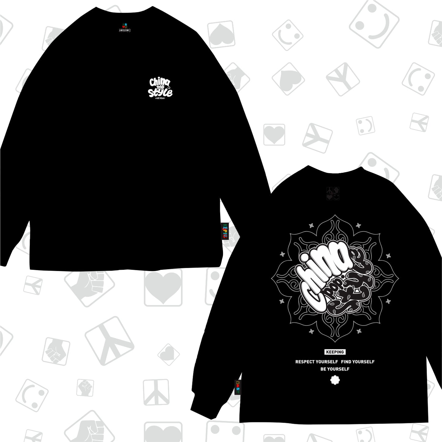 Keeping Tai Chi Lotus series Long sleeve