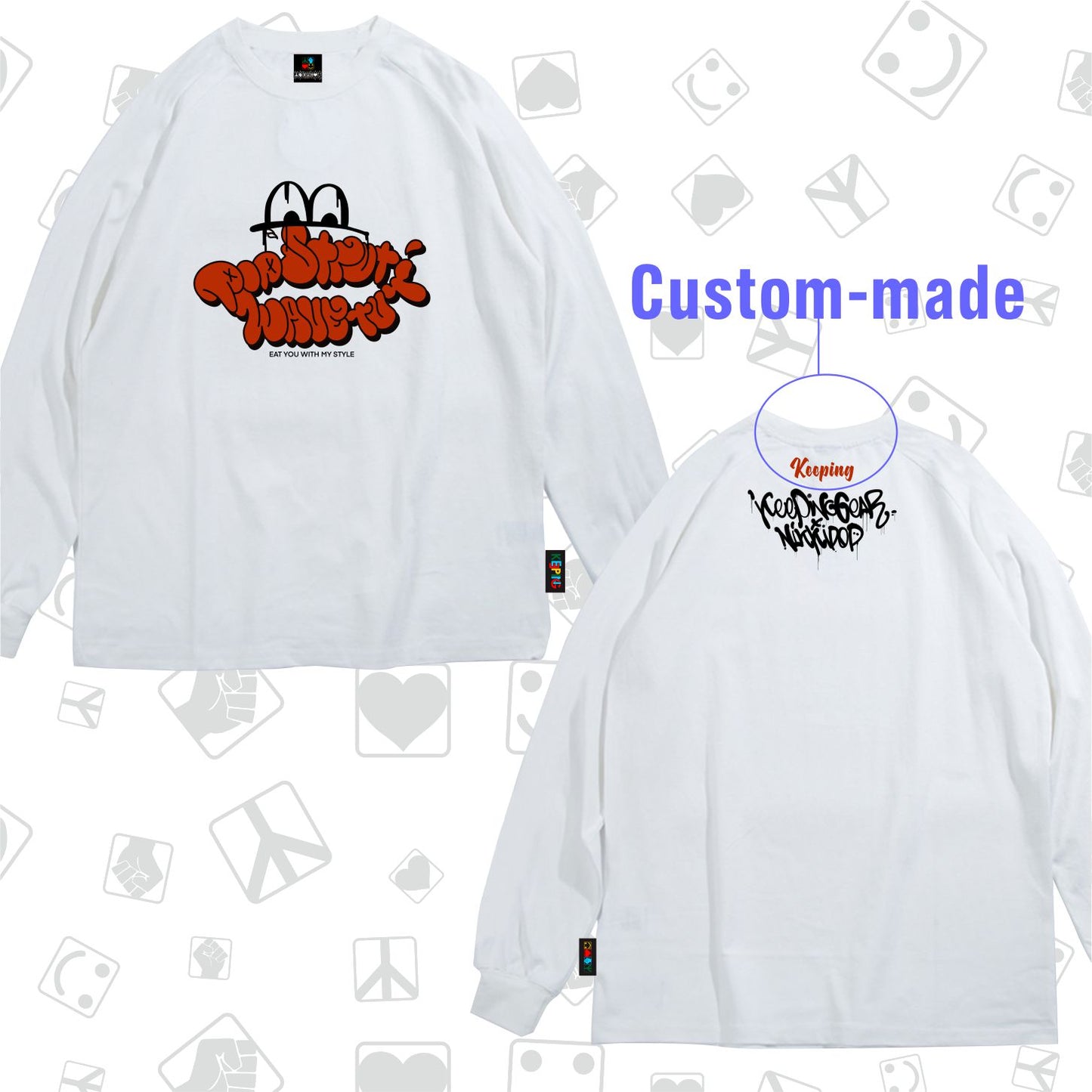 NikkipopxKeeping Crossover Long sleeve(Section 1)