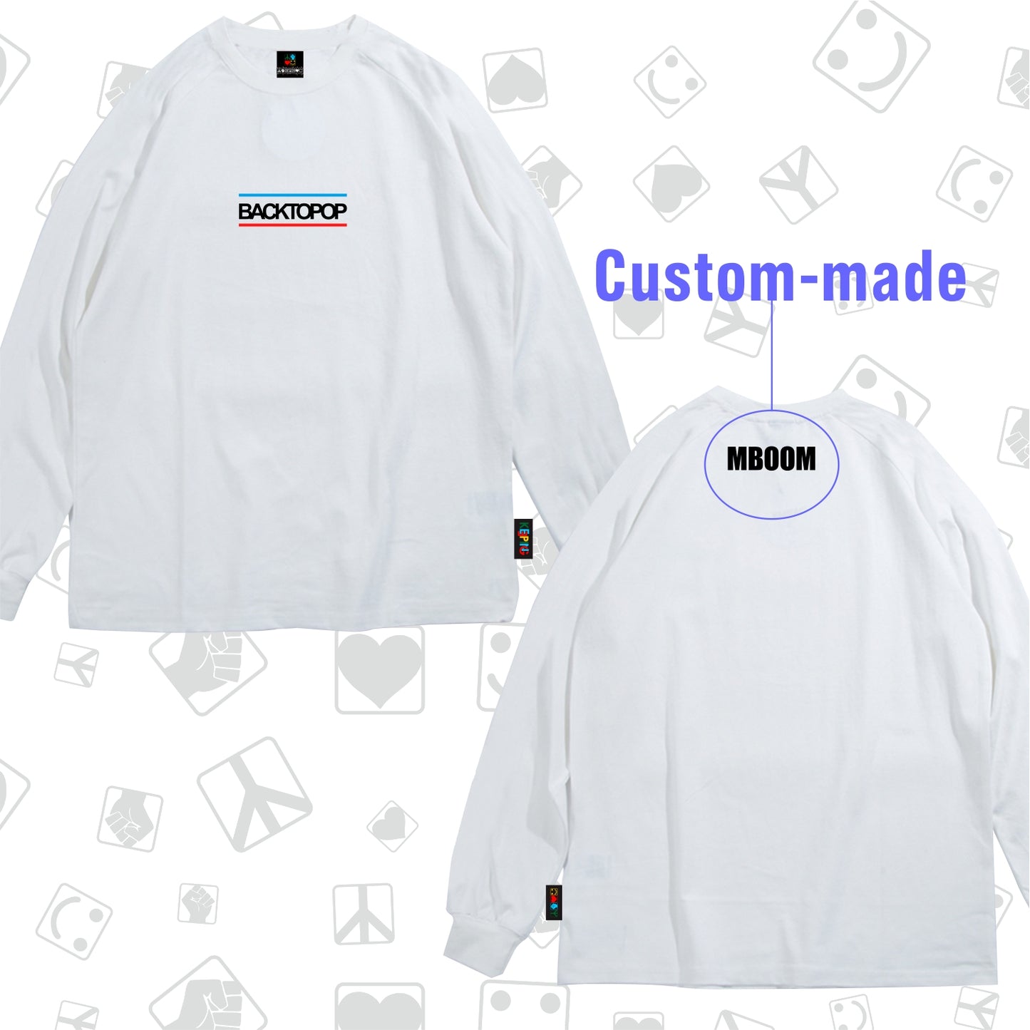 Back TopopxKeeping Crossover 3.5 Long sleeve
