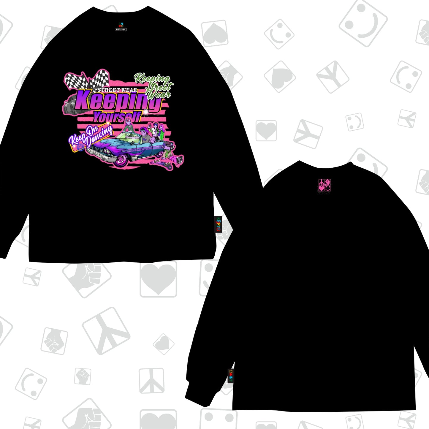 Keeping n locomotive style Long sleeve