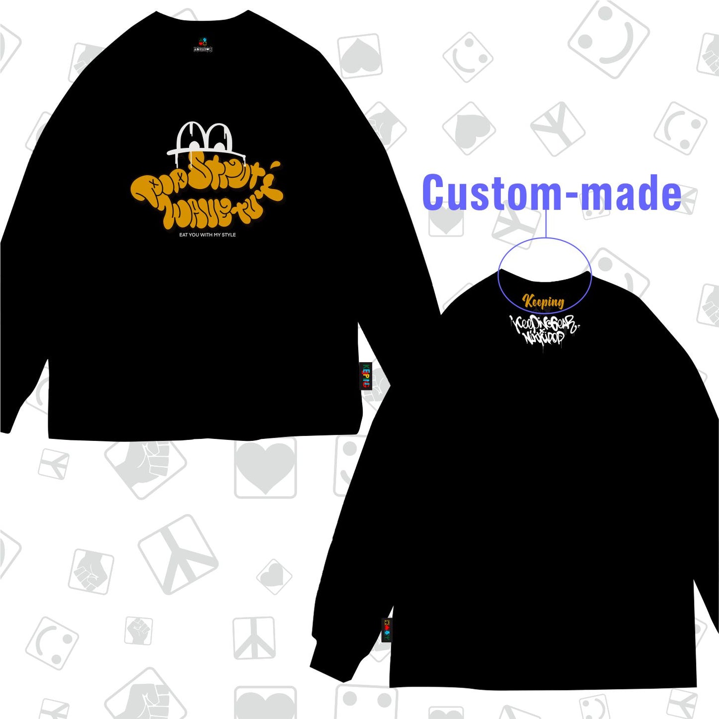 NikkipopxKeeping Crossover Long sleeve(Section 1)