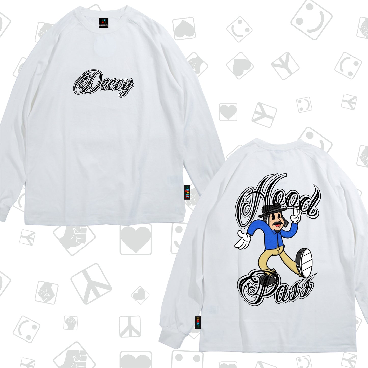 DecoyxKeeping Crossover Long sleeve