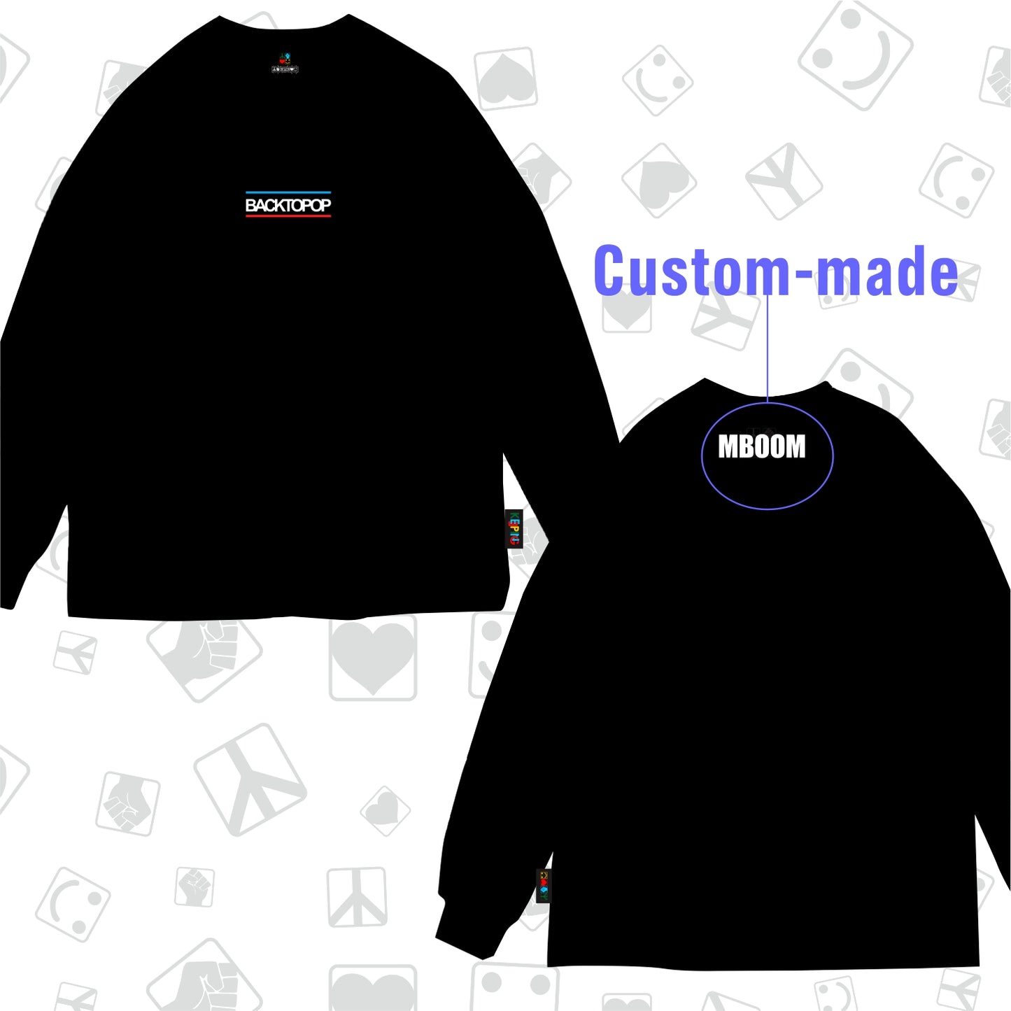 Back TopopxKeeping Crossover 3.5 Long sleeve