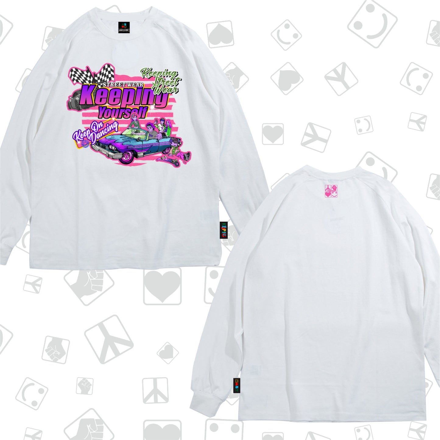 Keeping n locomotive style Long sleeve