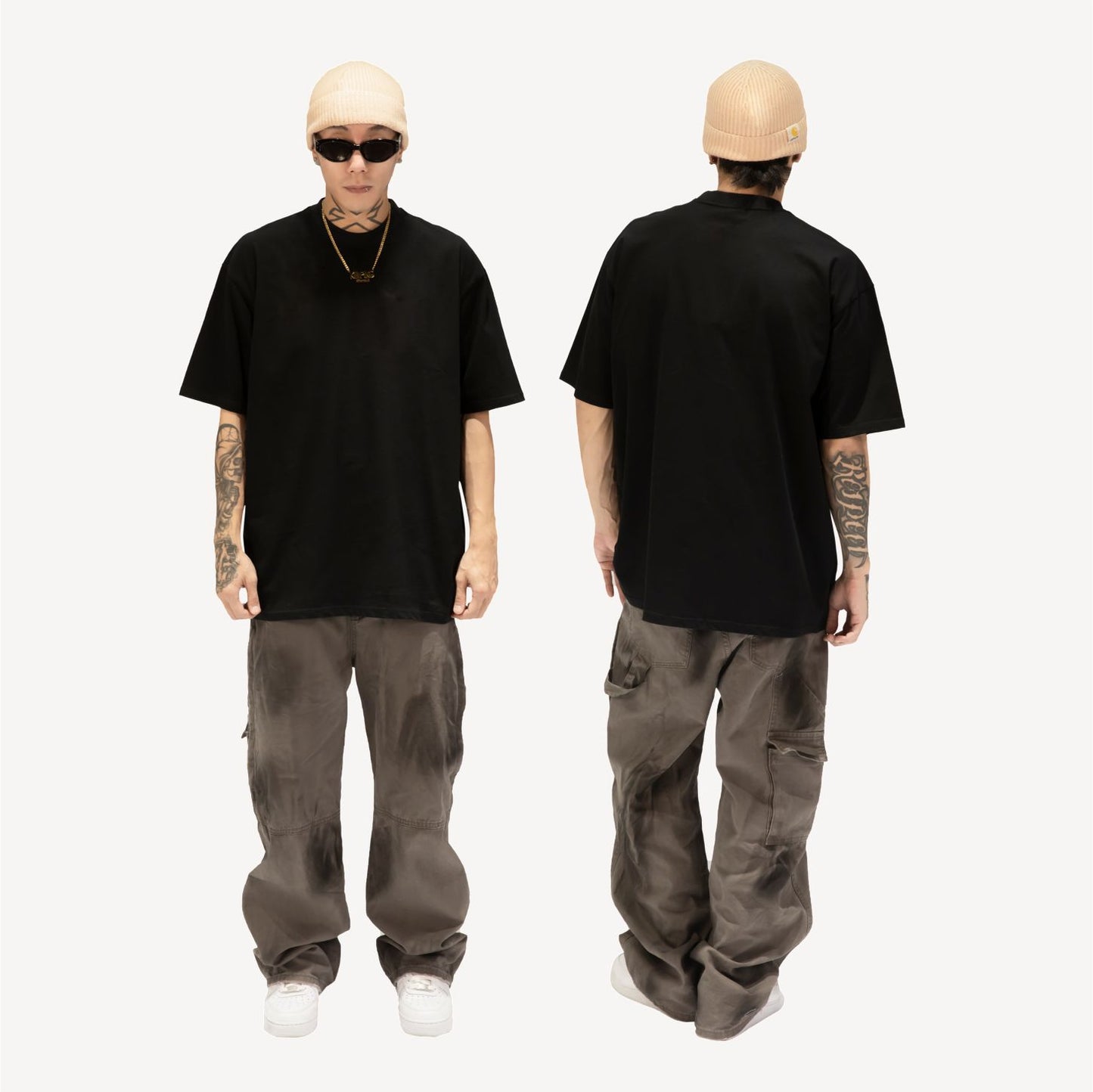 ProCore Men's Heavyweight Cotton Short Sleeve Crew Neck T-Shirt