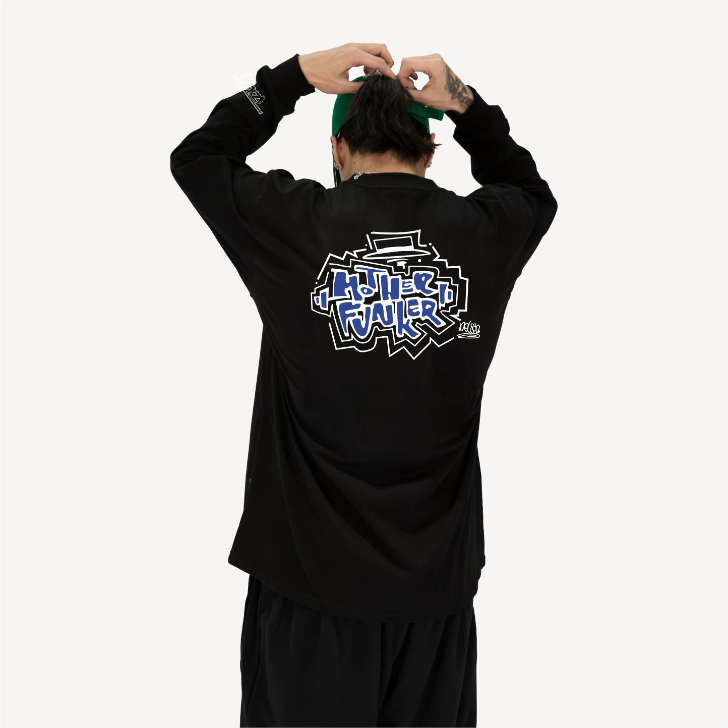 NelsonxKeeping Crossover "Mother Funker"Long sleeve