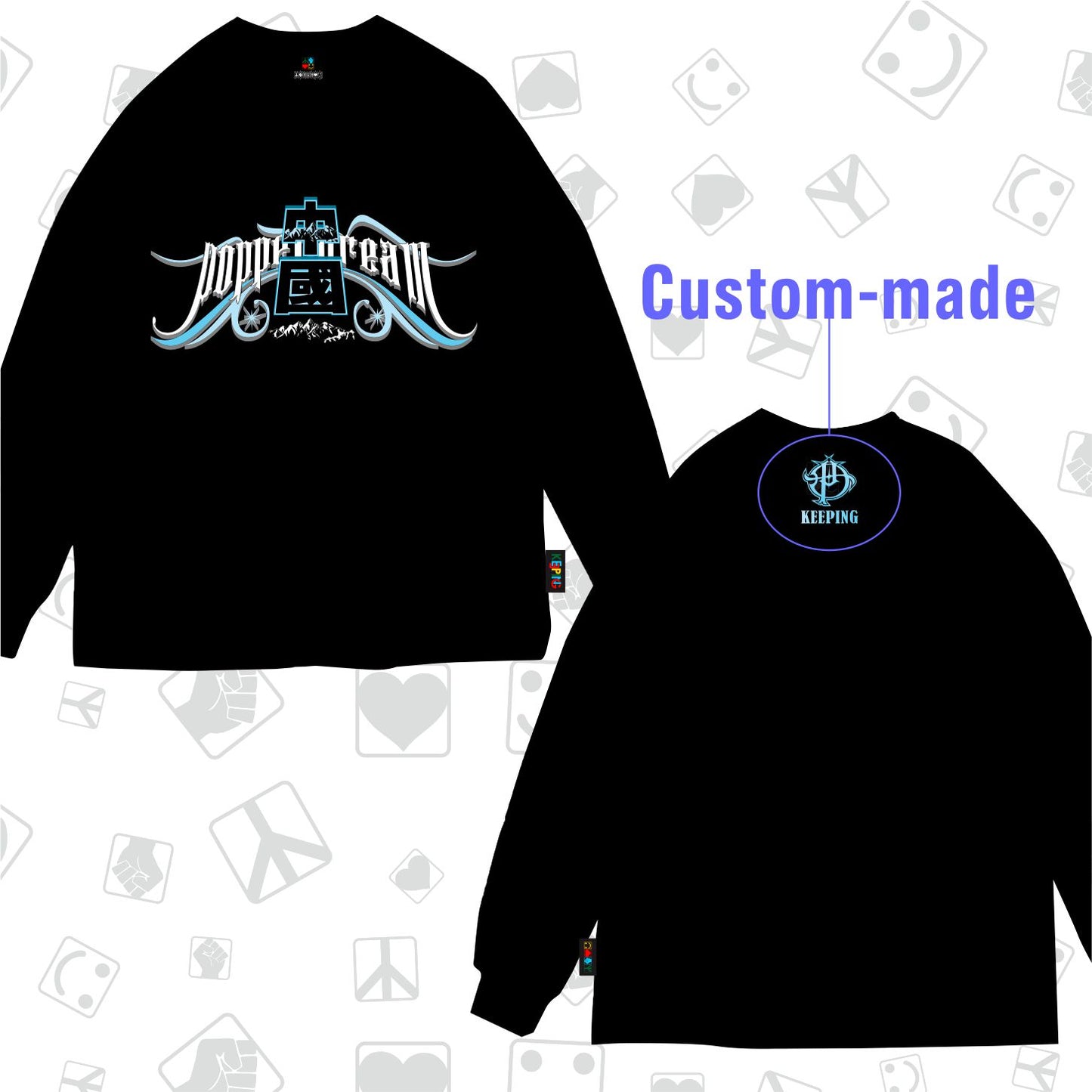 PopperDreamxKeeping Crossover Long sleeve