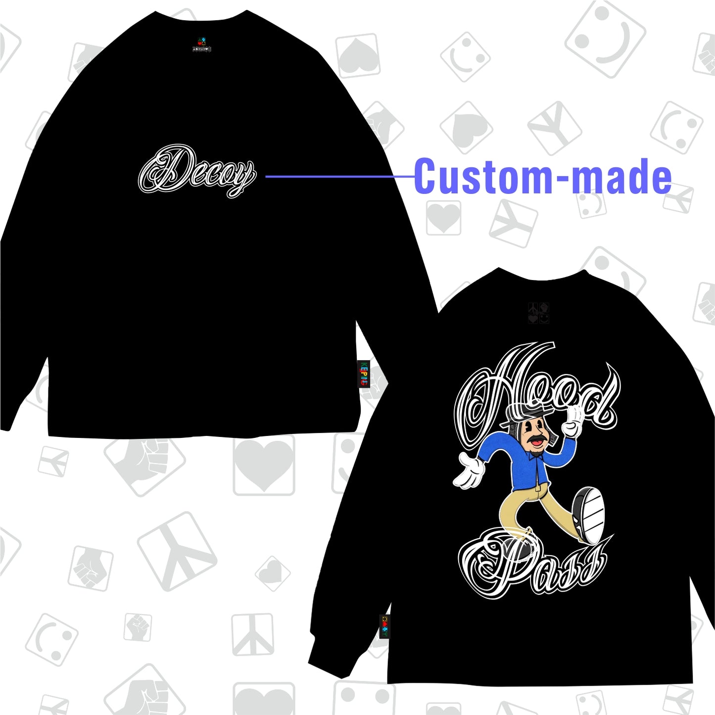 DecoyxKeeping Crossover Long sleeve