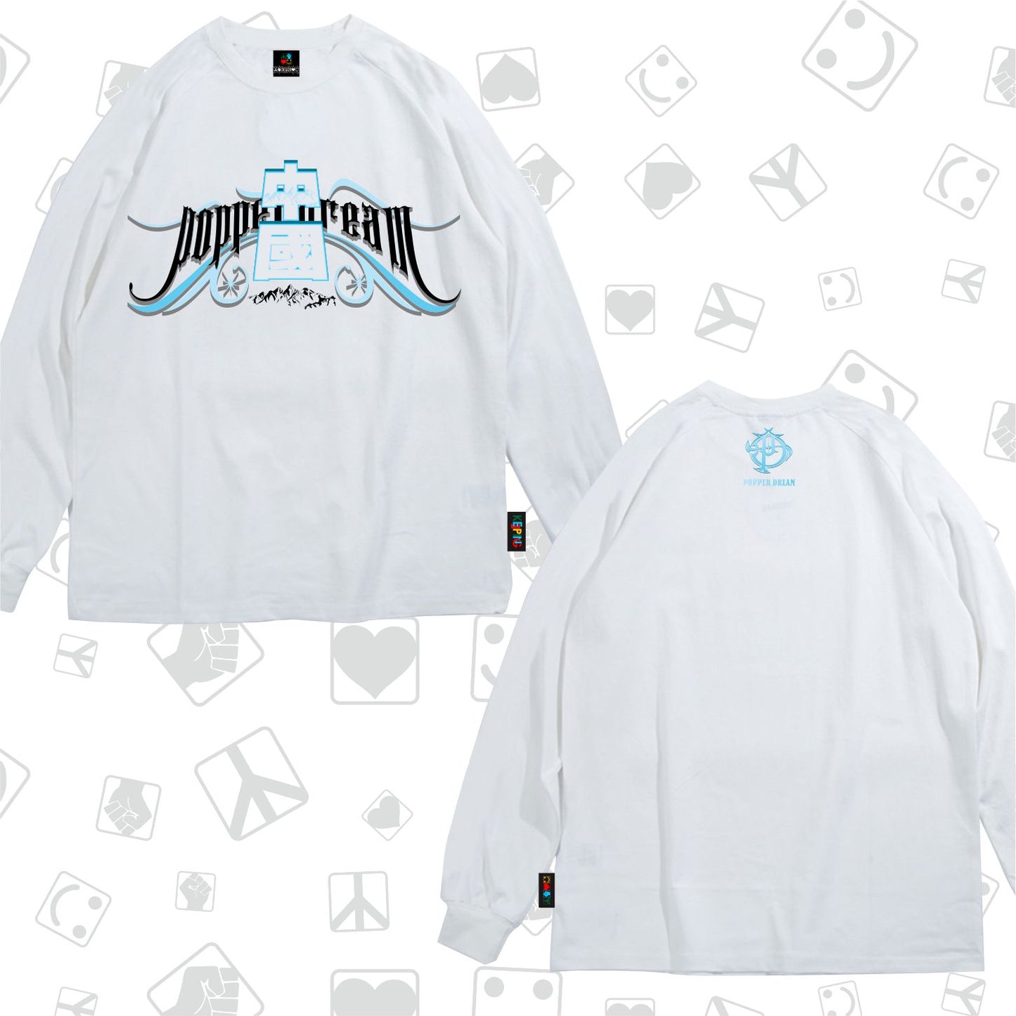 PopperDreamxKeeping Crossover Long sleeve