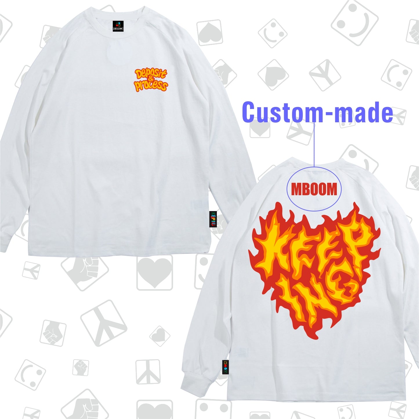 Deposit ProcessxKeeping Crossover Long sleeve