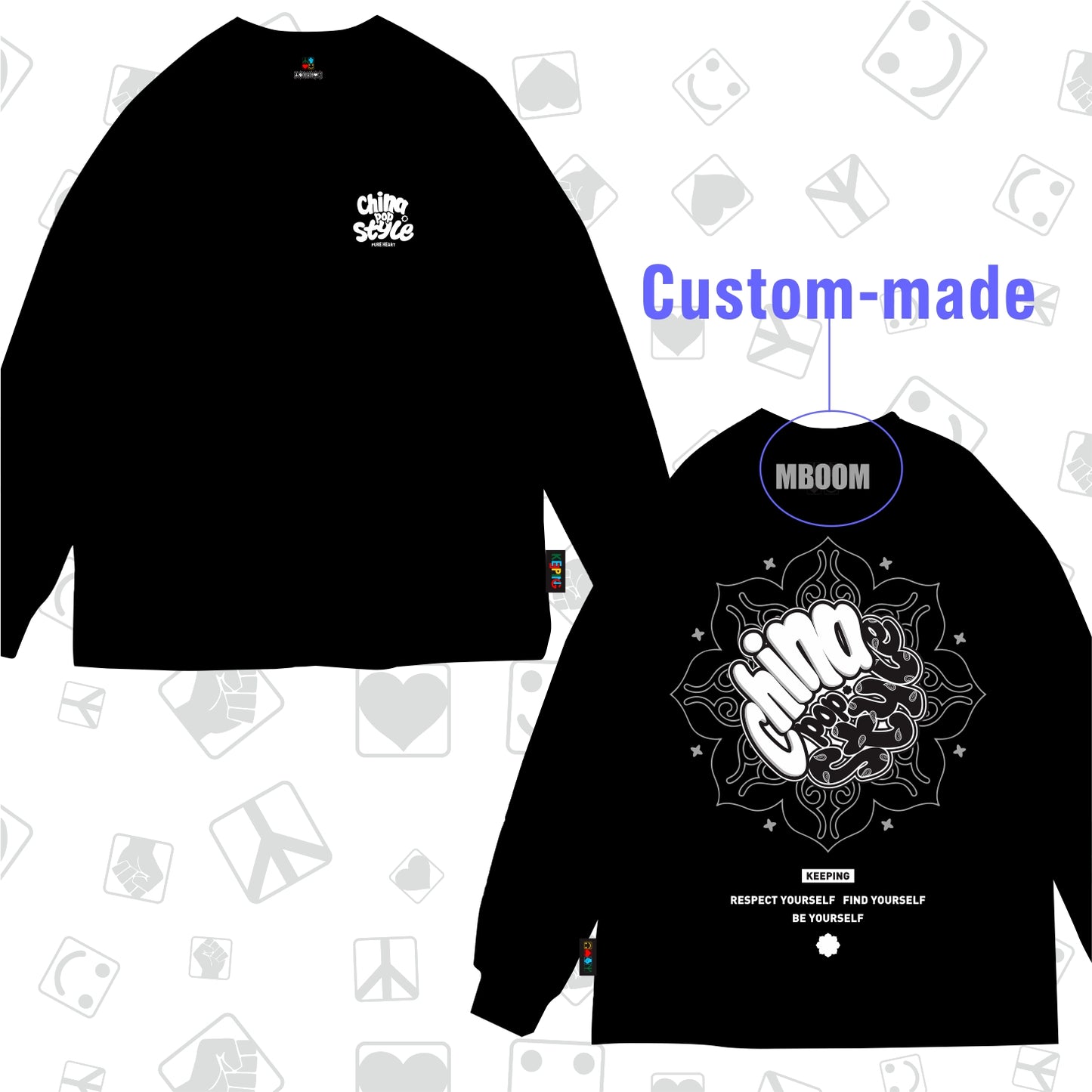 Keeping Tai Chi Lotus series Long sleeve