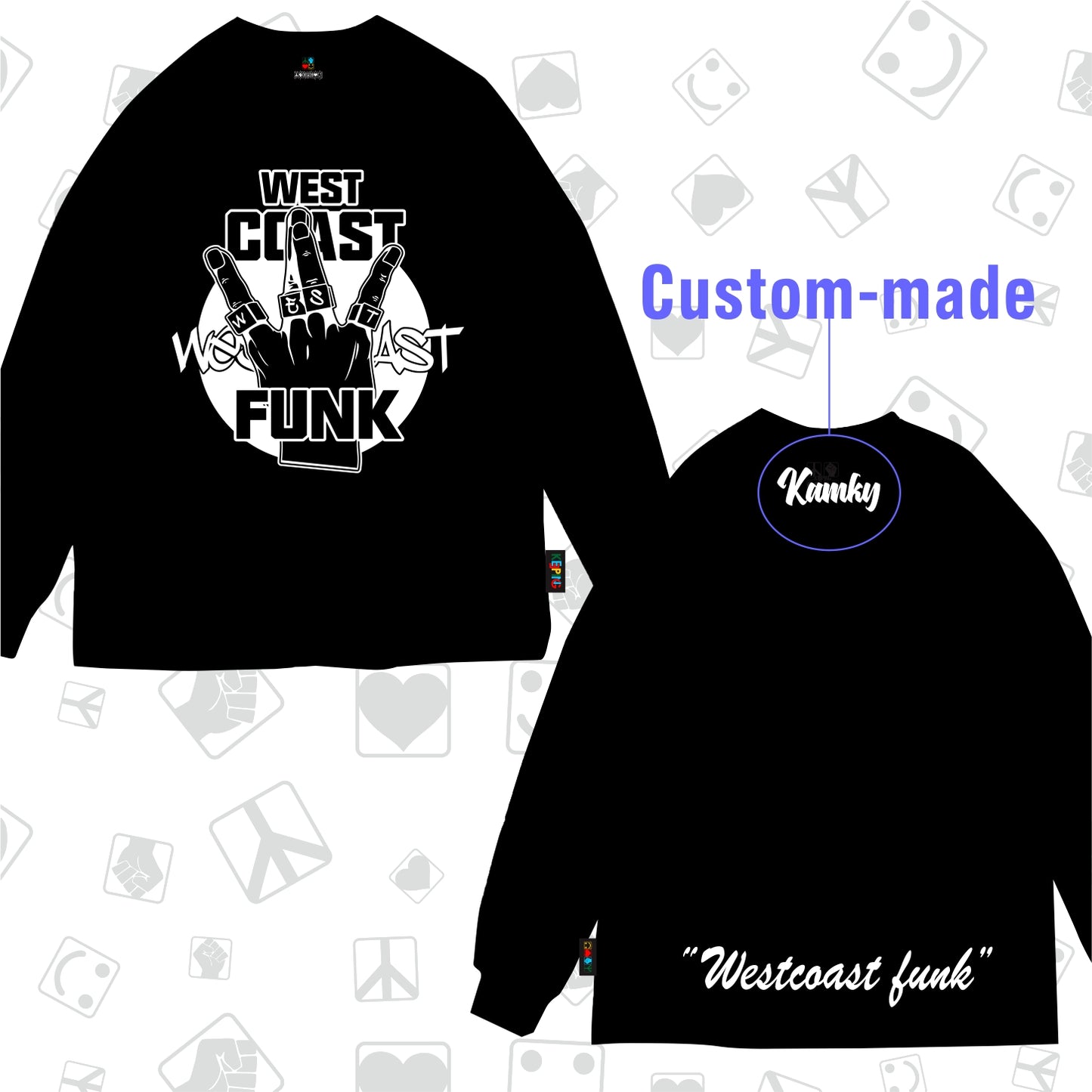 KamkyxKeeping Crossover Long sleeve