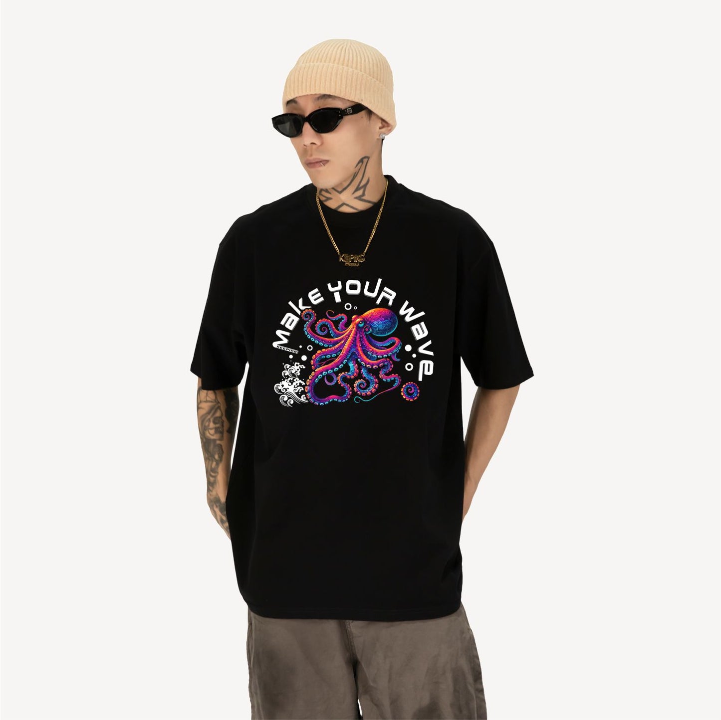 CreestoxKeeping Crossover "Octopus "T-shirt