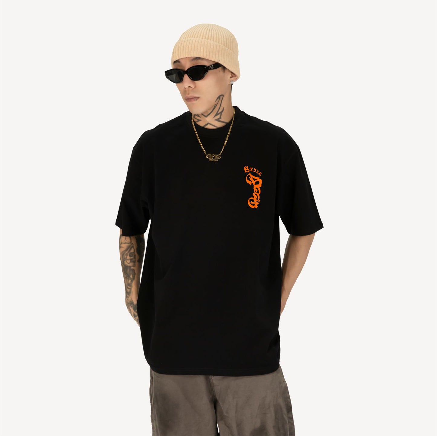 Pascal LucexKeeping Crossover "boog style "T-shirt