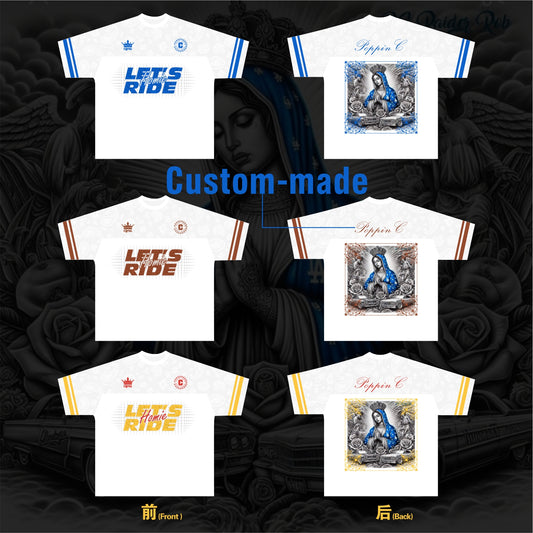 PoppinCxKeeping Crossover 7.0RIDING FAR  T-shirt