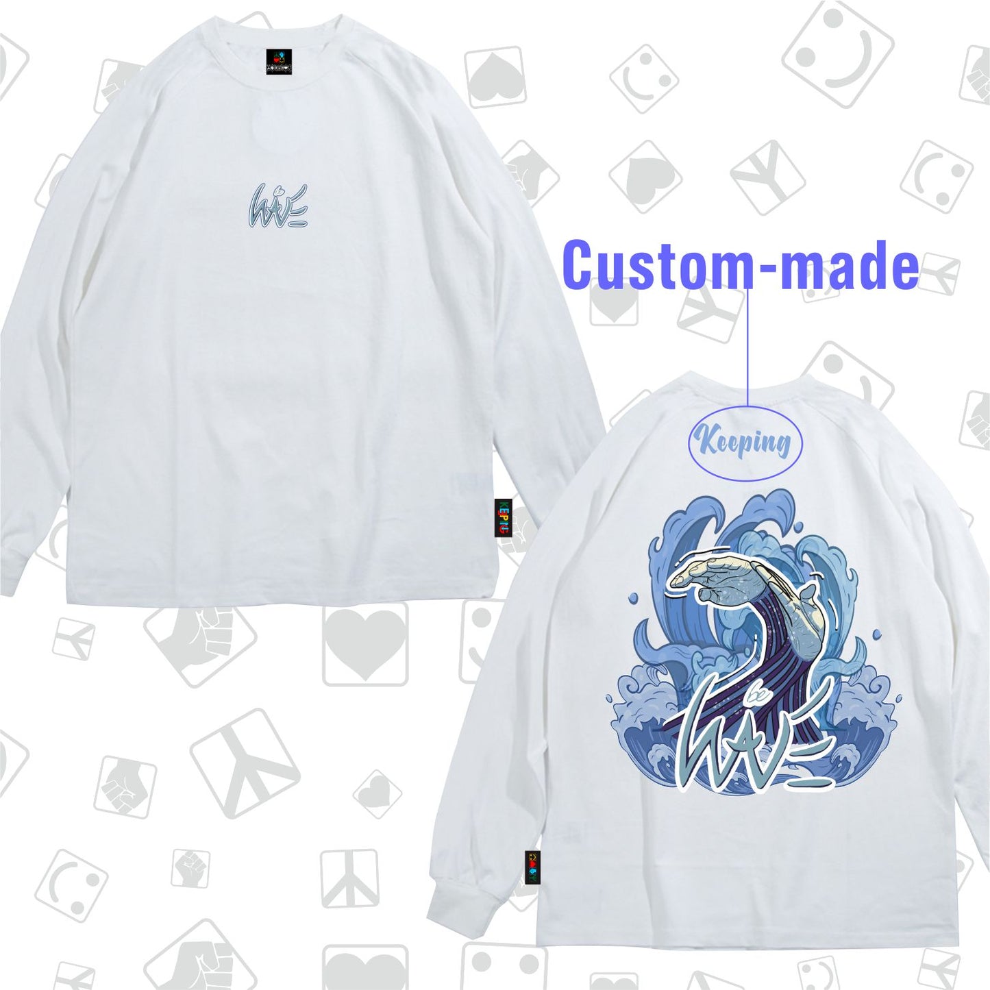 DokyunxKeeping Crossover  Long sleeve