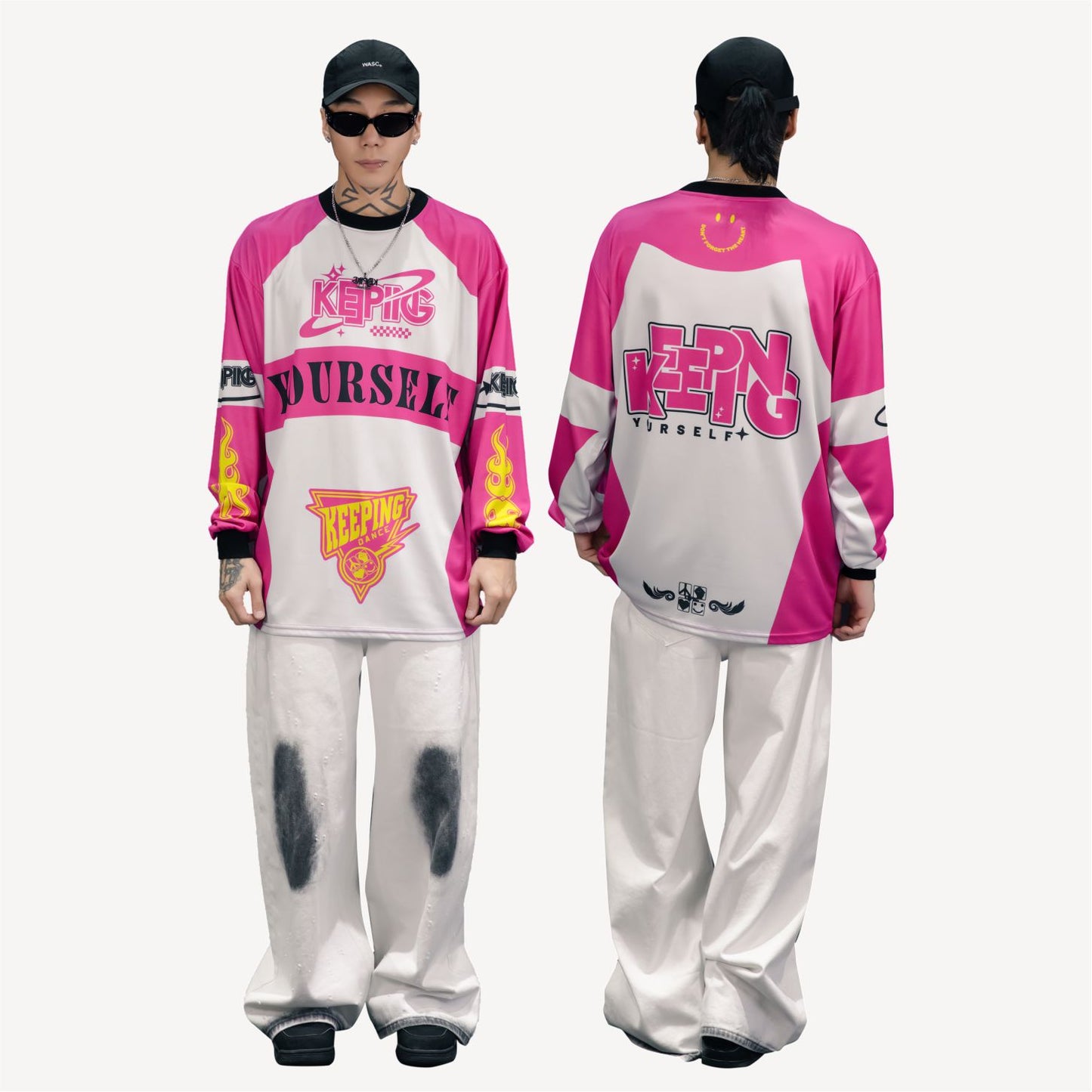 Keeping Quick-drying long sleeve American retro