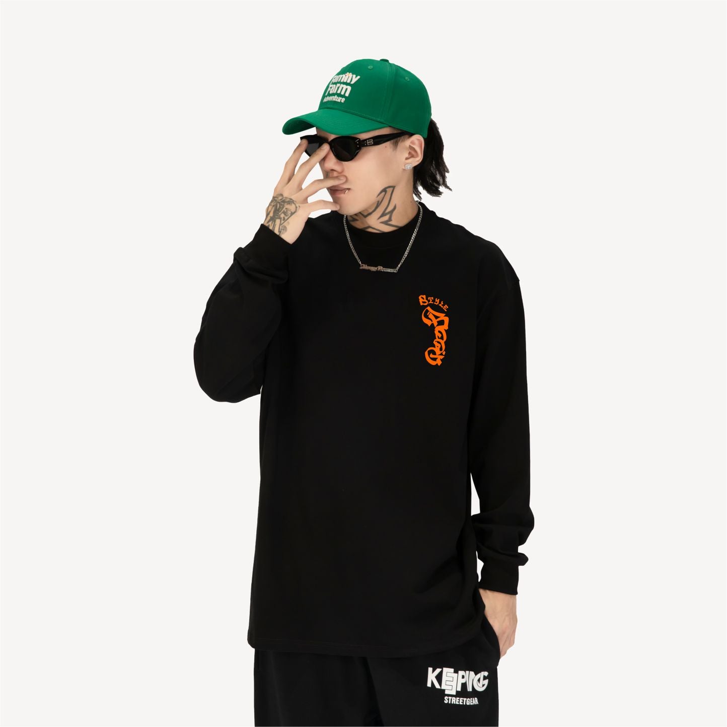 Pascal LucexKeeping Crossover "boog style "Long sleeve