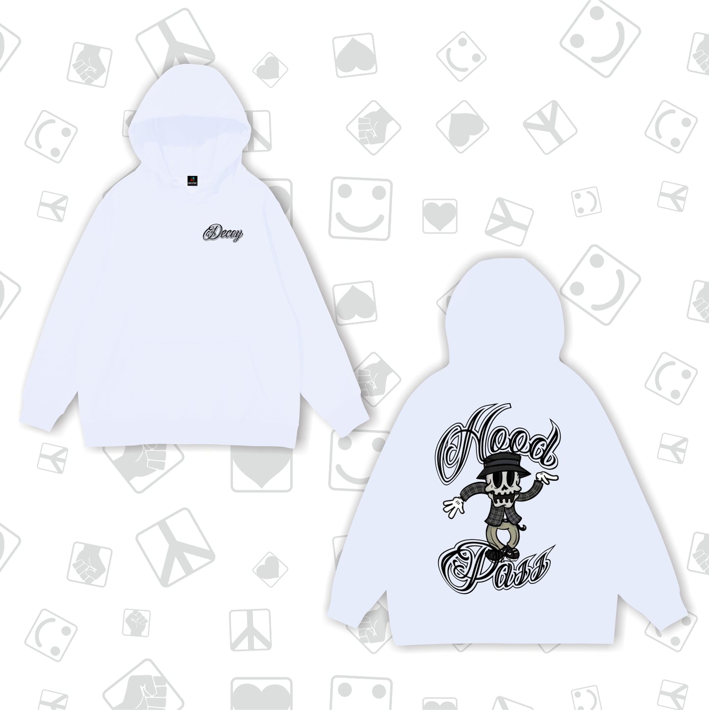 DecoyxKeeping Crossover Hoodie(Style 2)
