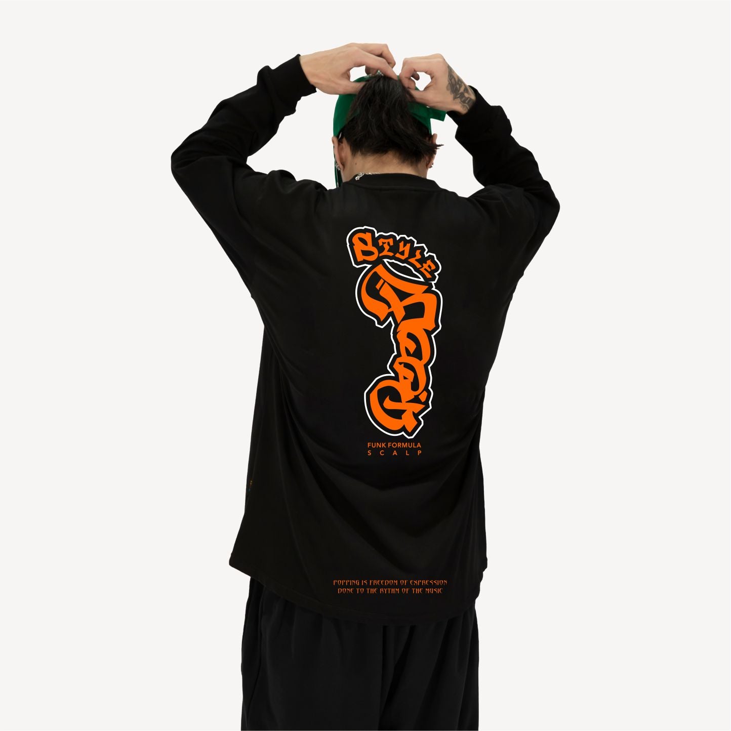 Pascal LucexKeeping Crossover "boog style "Long sleeve
