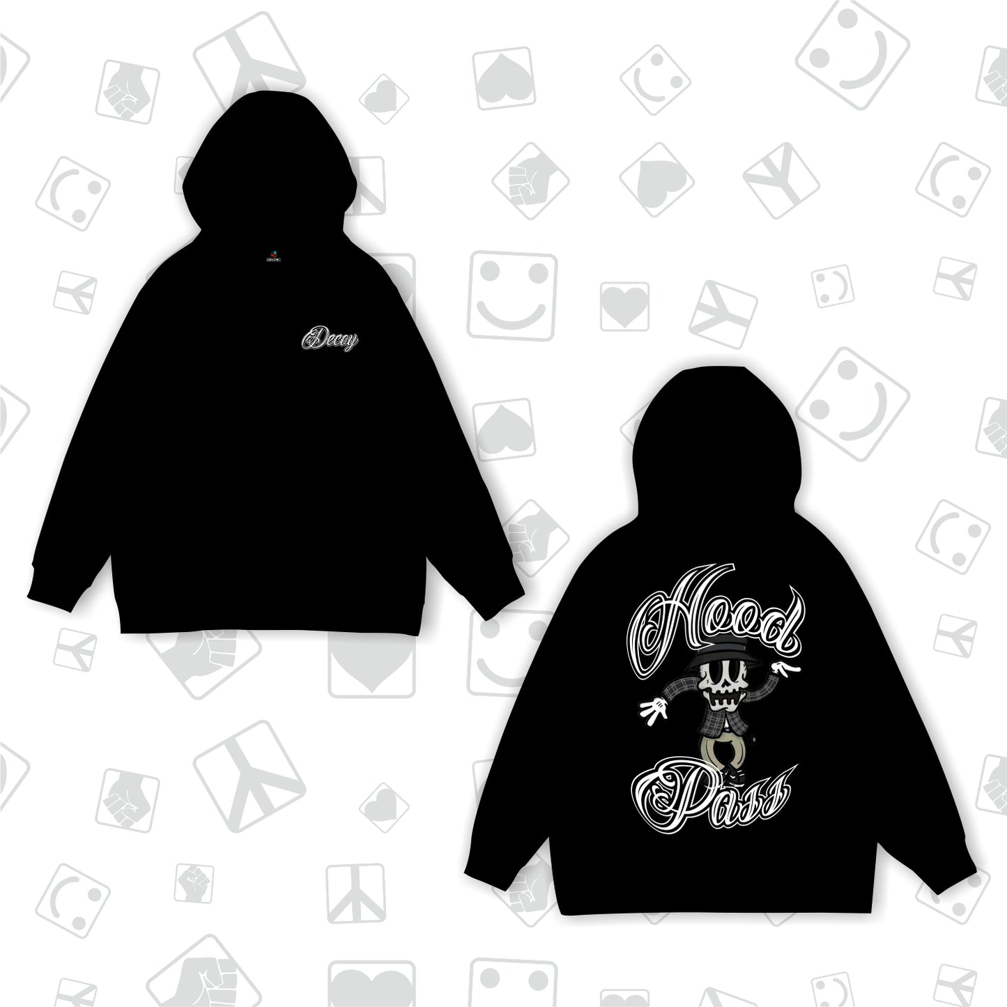DecoyxKeeping Crossover Hoodie(Style 2)