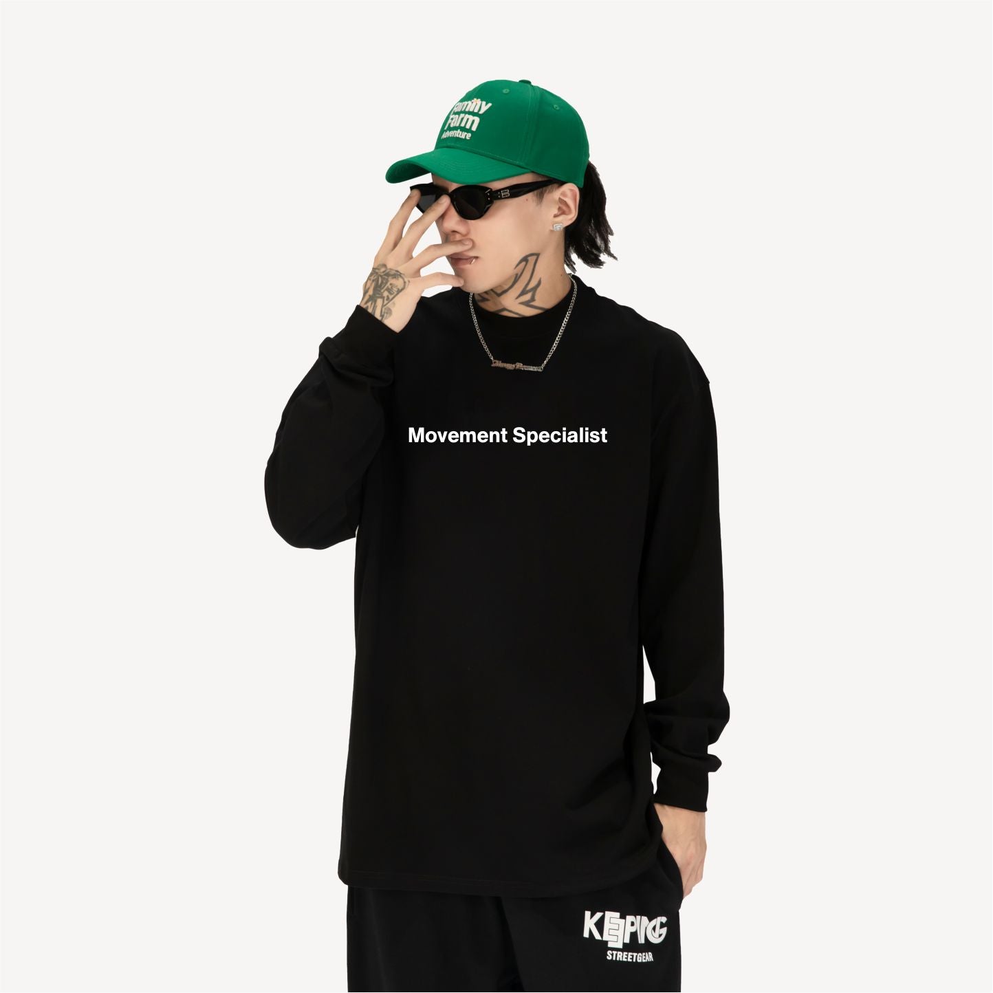 slimboogiexKeeping Crossover "Movement Specialist "Long sleeve