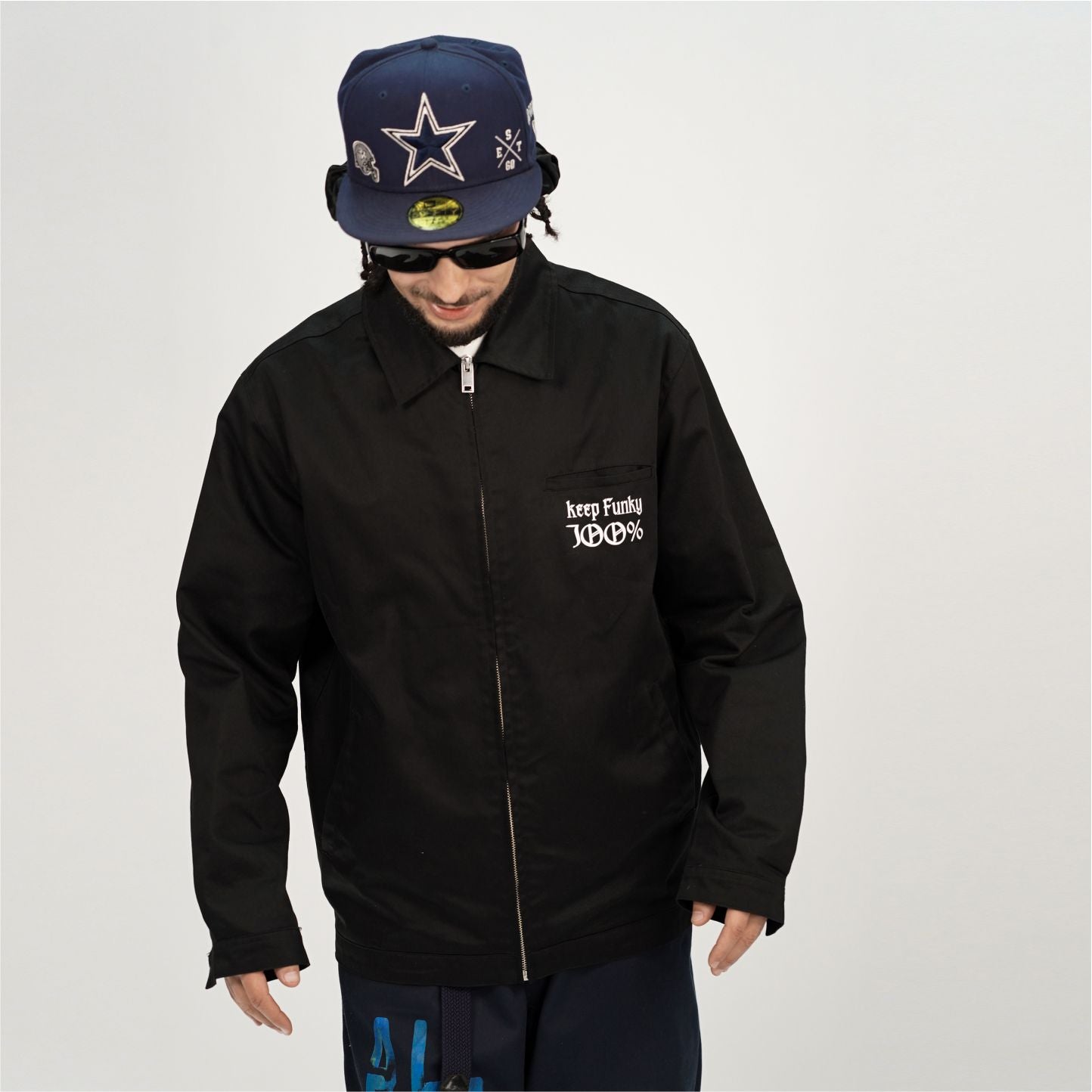 KeepingGear keeping funk 100% Zipper jacket
