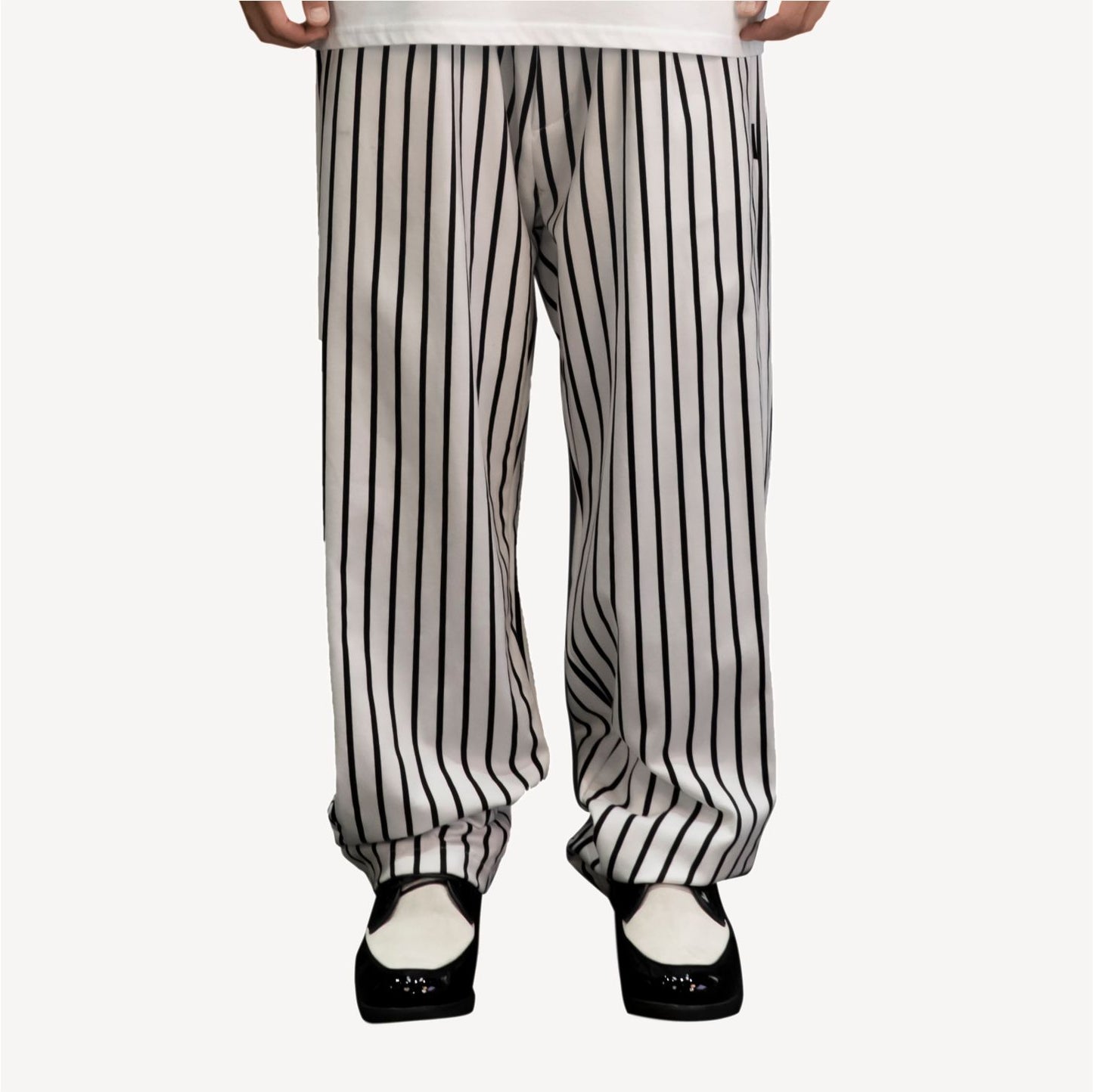 Keeping Striped suit pants