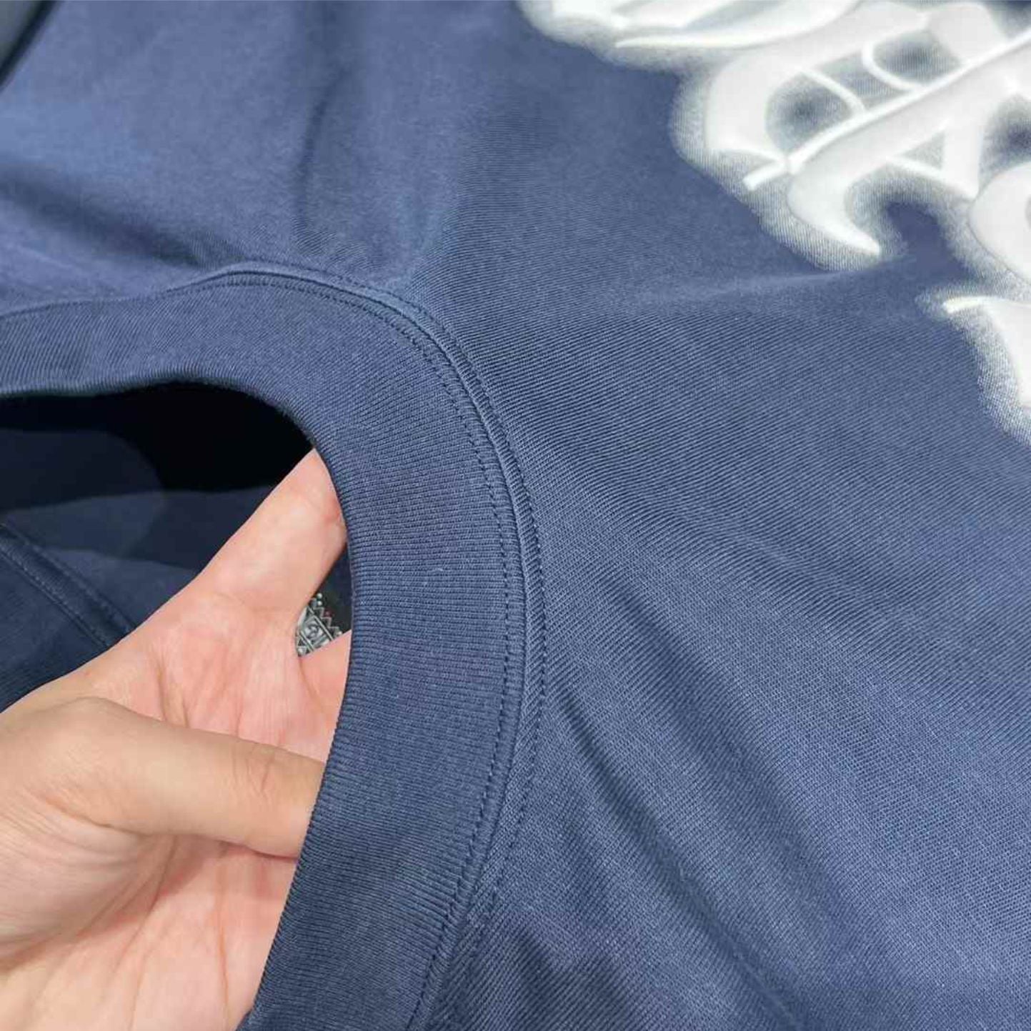 GreenTeckxKeeping Crossover Tee Navy blue