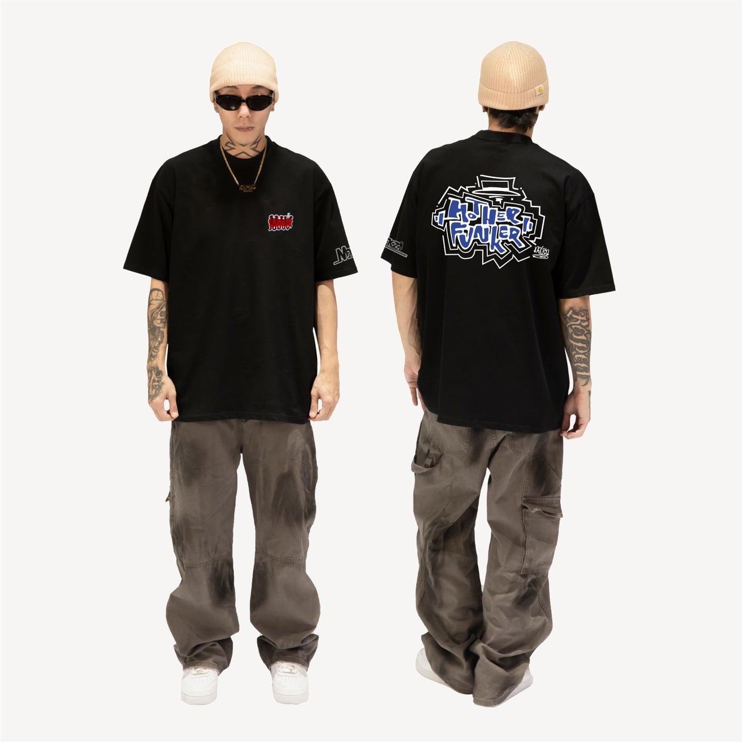 NelsonxKeeping Crossover "Mother Funker"T-shirt