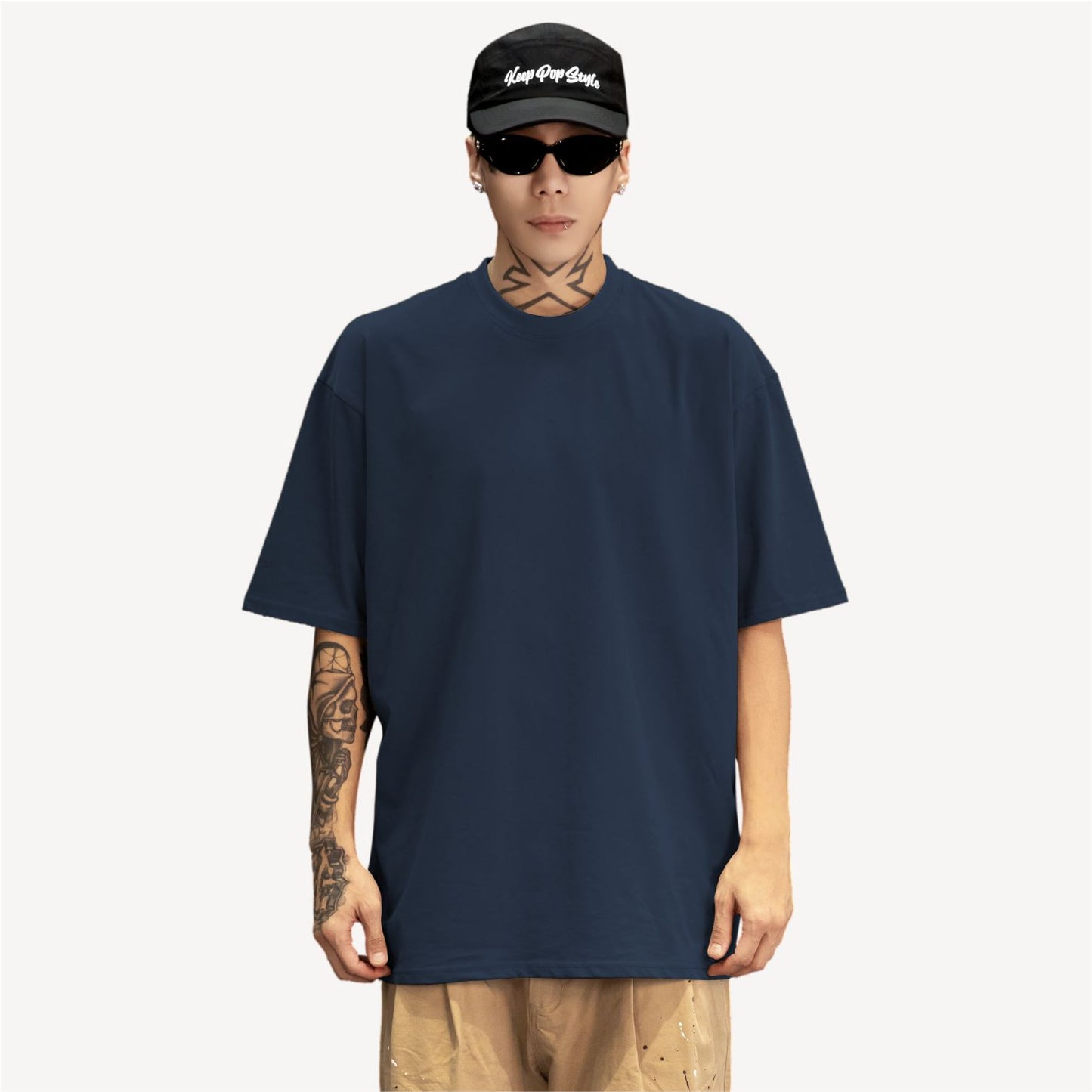 ProCore  Men's Heavyweight Cotton Short Sleeve Crew Neck T-Shirt