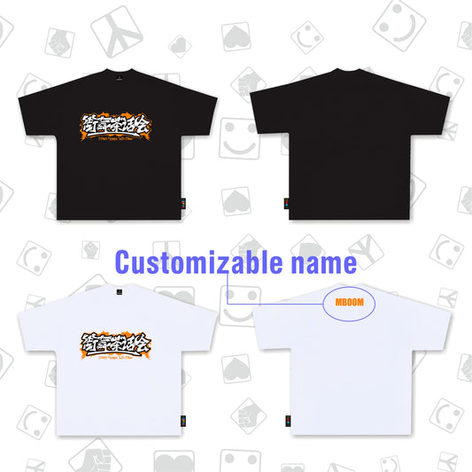 Flag king orangexKeeping Crossover  T-shirt