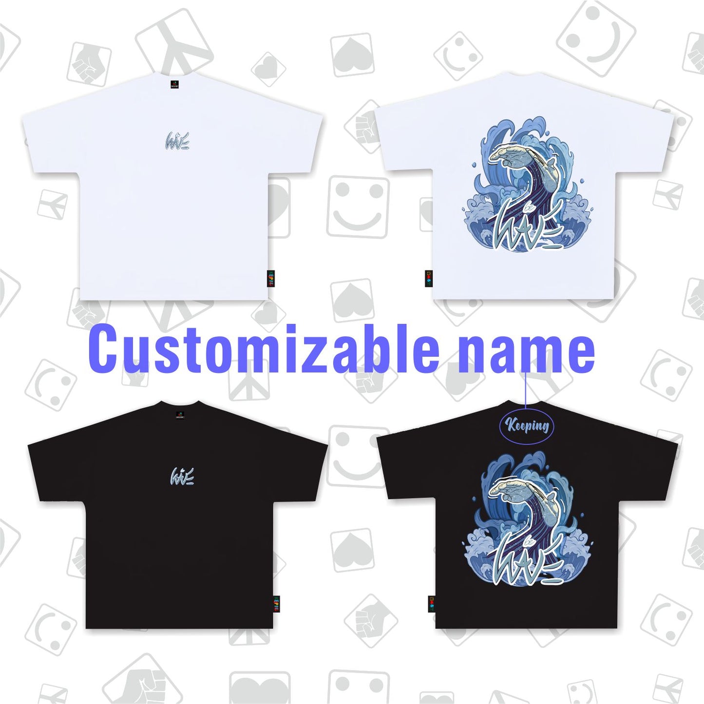 DokyunxKeeping Crossover  T-shirt