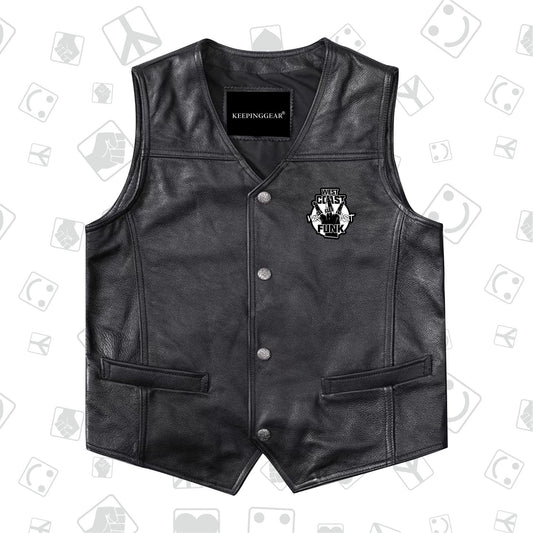 KeepingGear Genuine leather vest