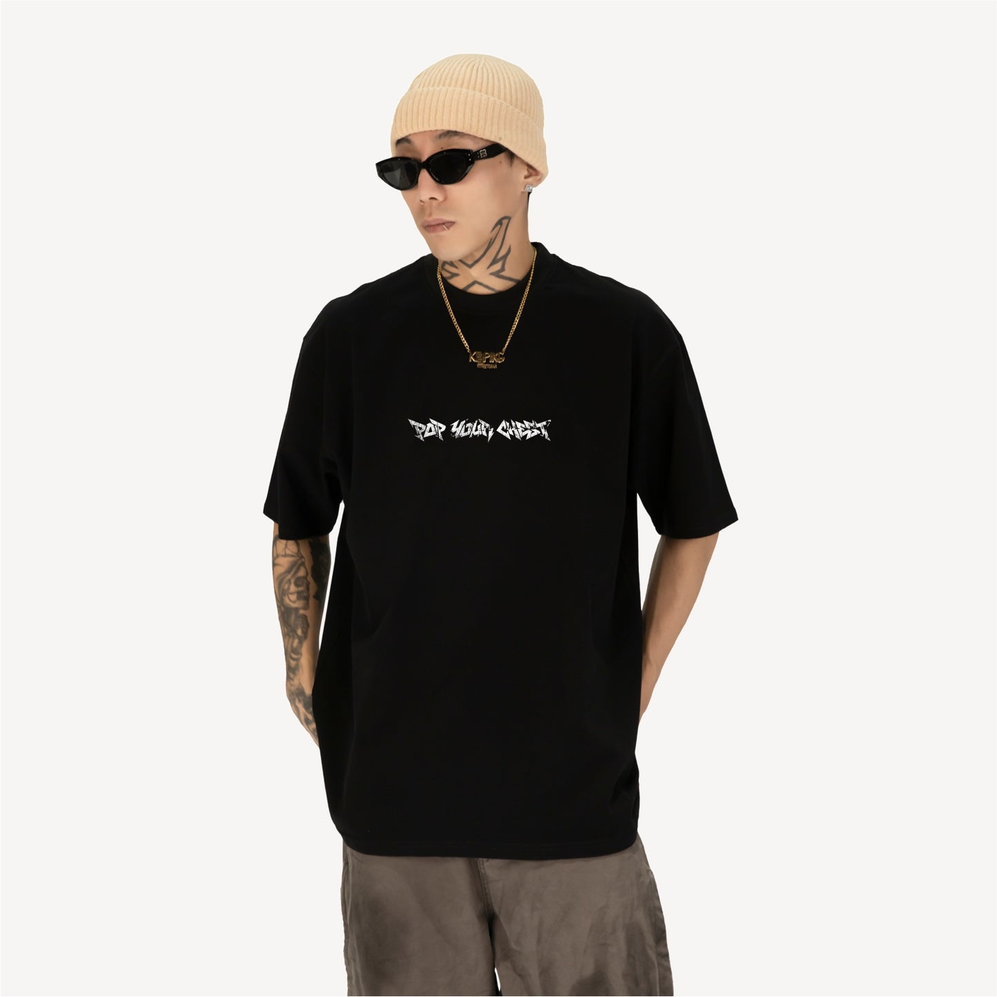 KEEPING x YUBOB Collab: "HEARTBEAT EXPLOSION" - Pop Your Chest Pro-Dancer  Tee