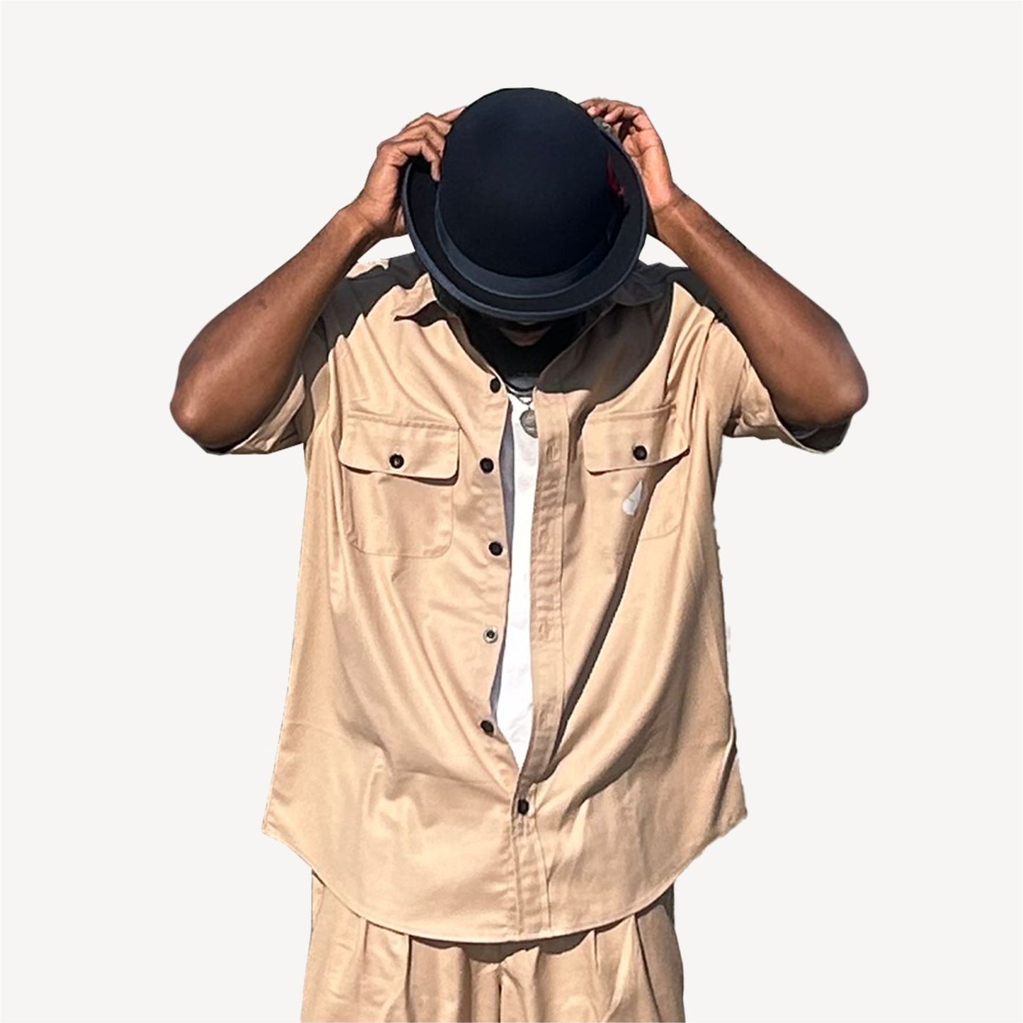 NessxKeeping Crossover A suit of overalls and shirts