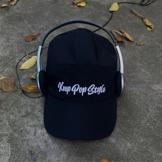 Keep Pop Style Curly-brim hat