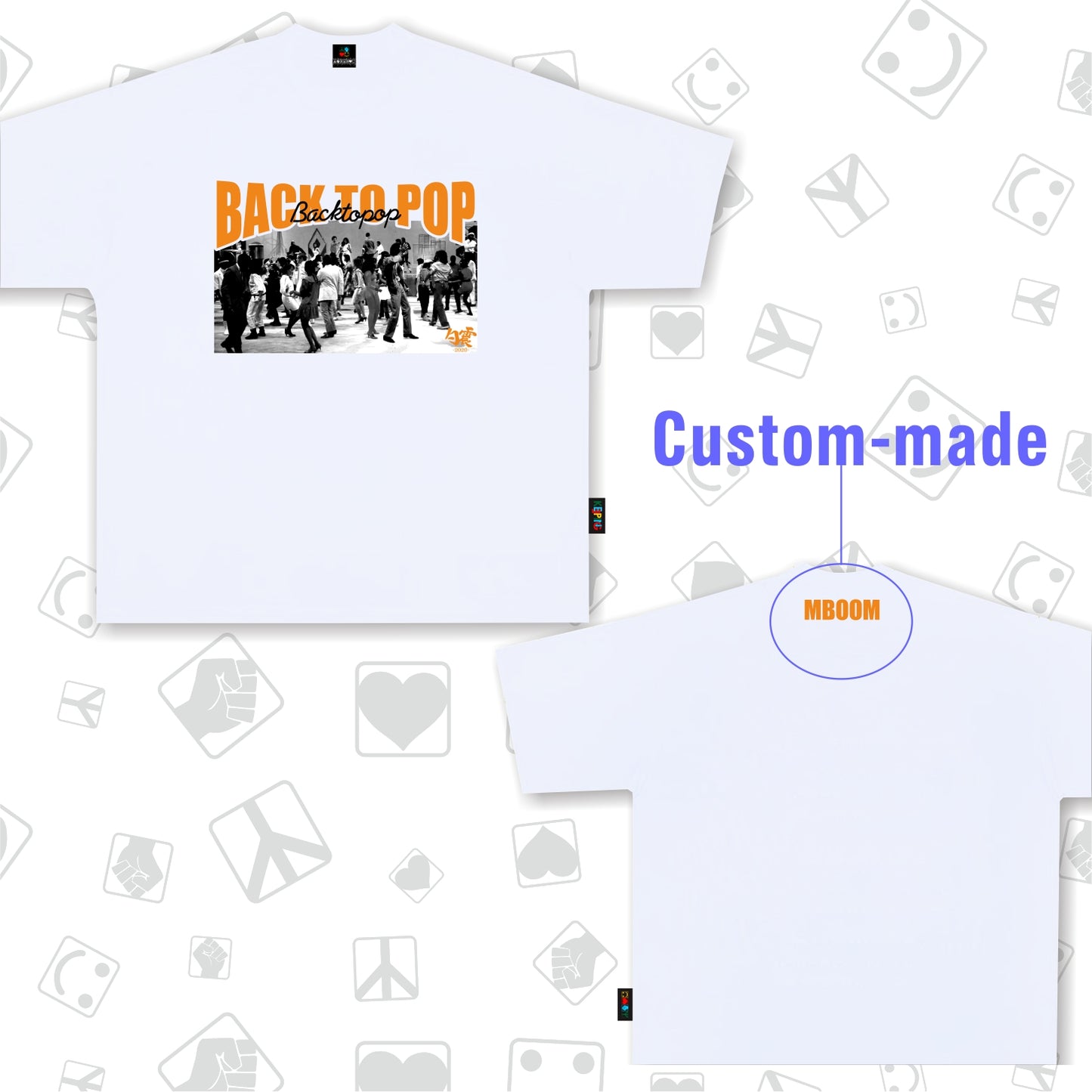 Back TopopxKeeping Crossover 4.0(soul) T-shirt