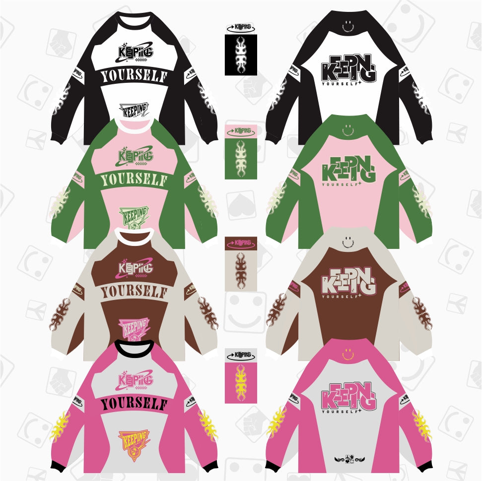 Keeping Quick-drying long sleeve American retro