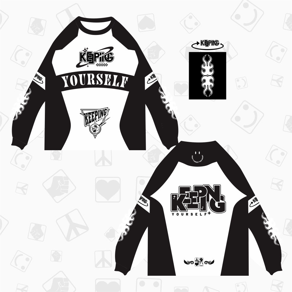 Keeping Quick-drying long sleeve American retro