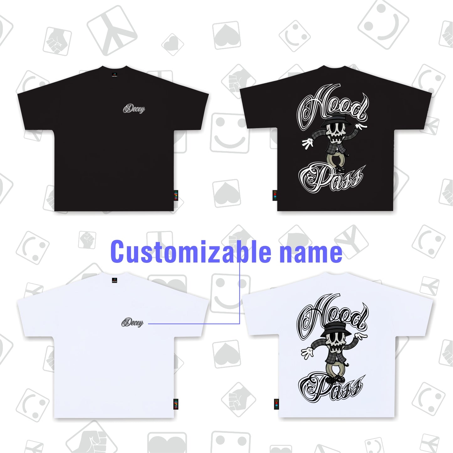 DecoyxKeeping Crossover  T-shirt（Style 2）